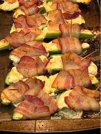 From My Cookbook… Dave’s Bacon-Wrapped Stuffed Jalapeno Poppers