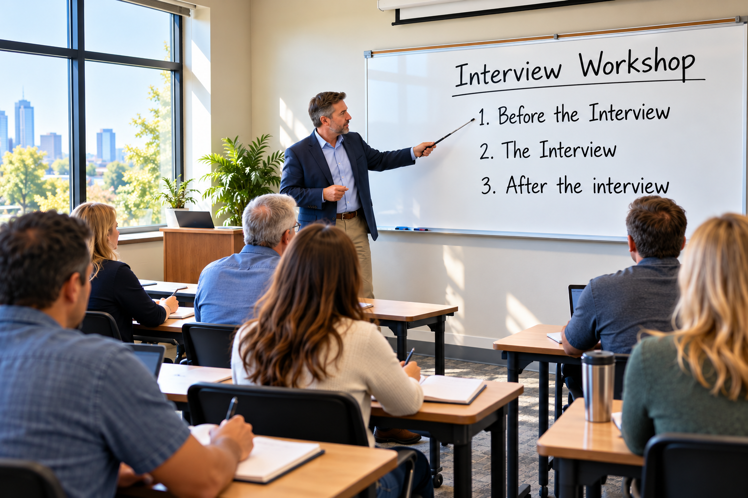 Three-Part Interview Workshop, Absolutely Free!