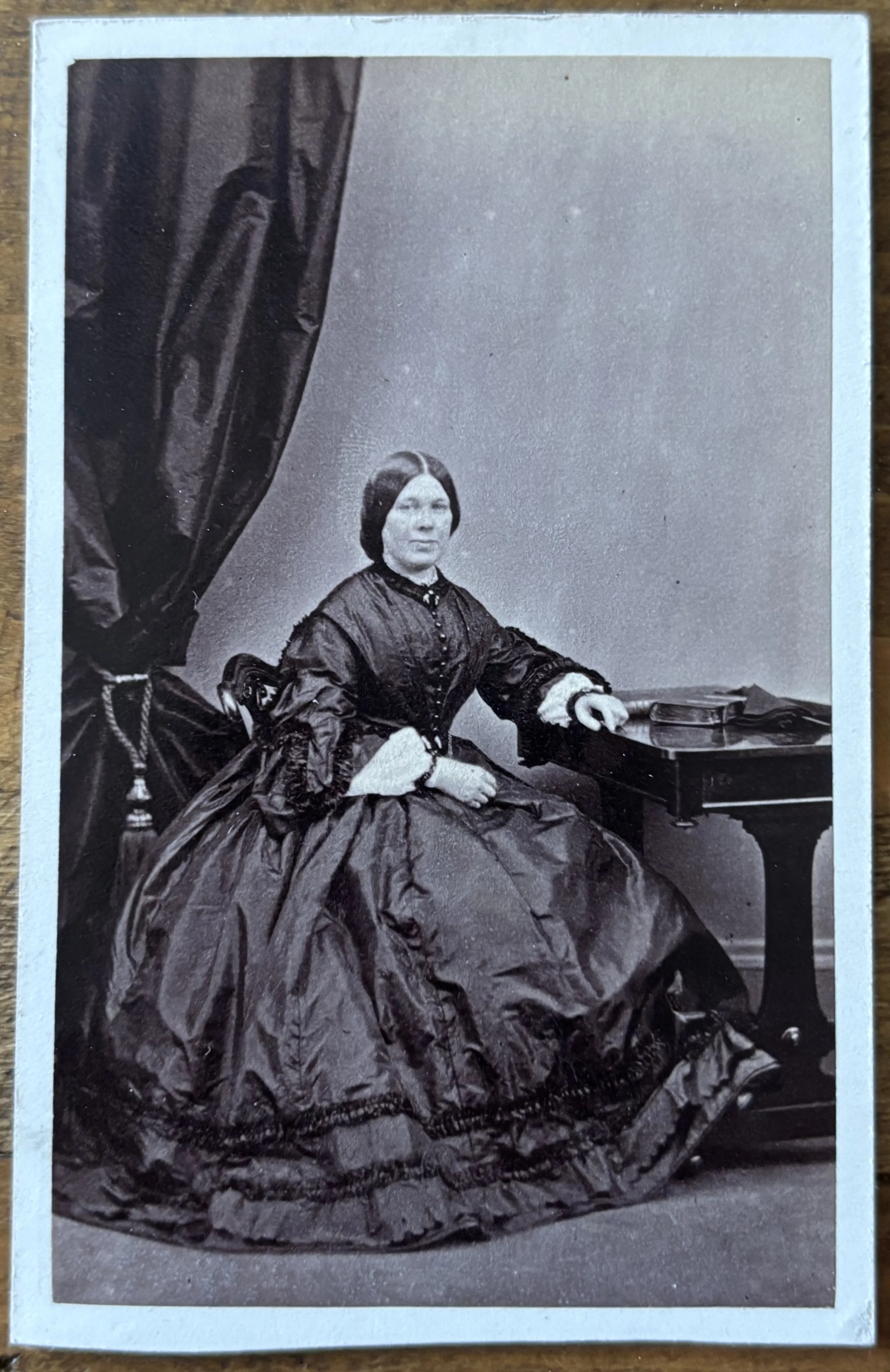 Portrait of an unknown woman by James Townsend Wigney, Scarborough Photographer