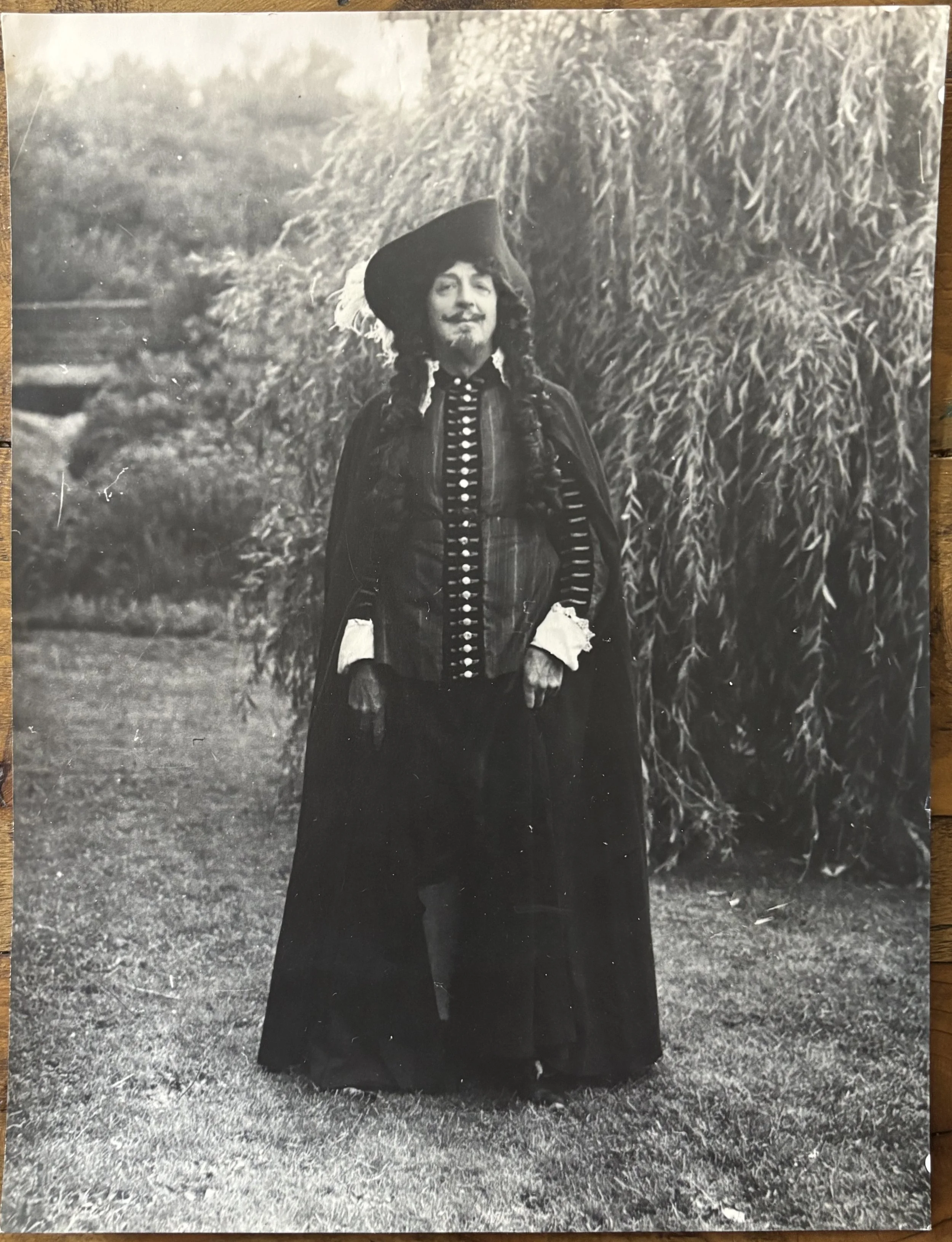 Portrait of an actor, Scarborough Open Air Theatre? by photographer Stanley Cheer