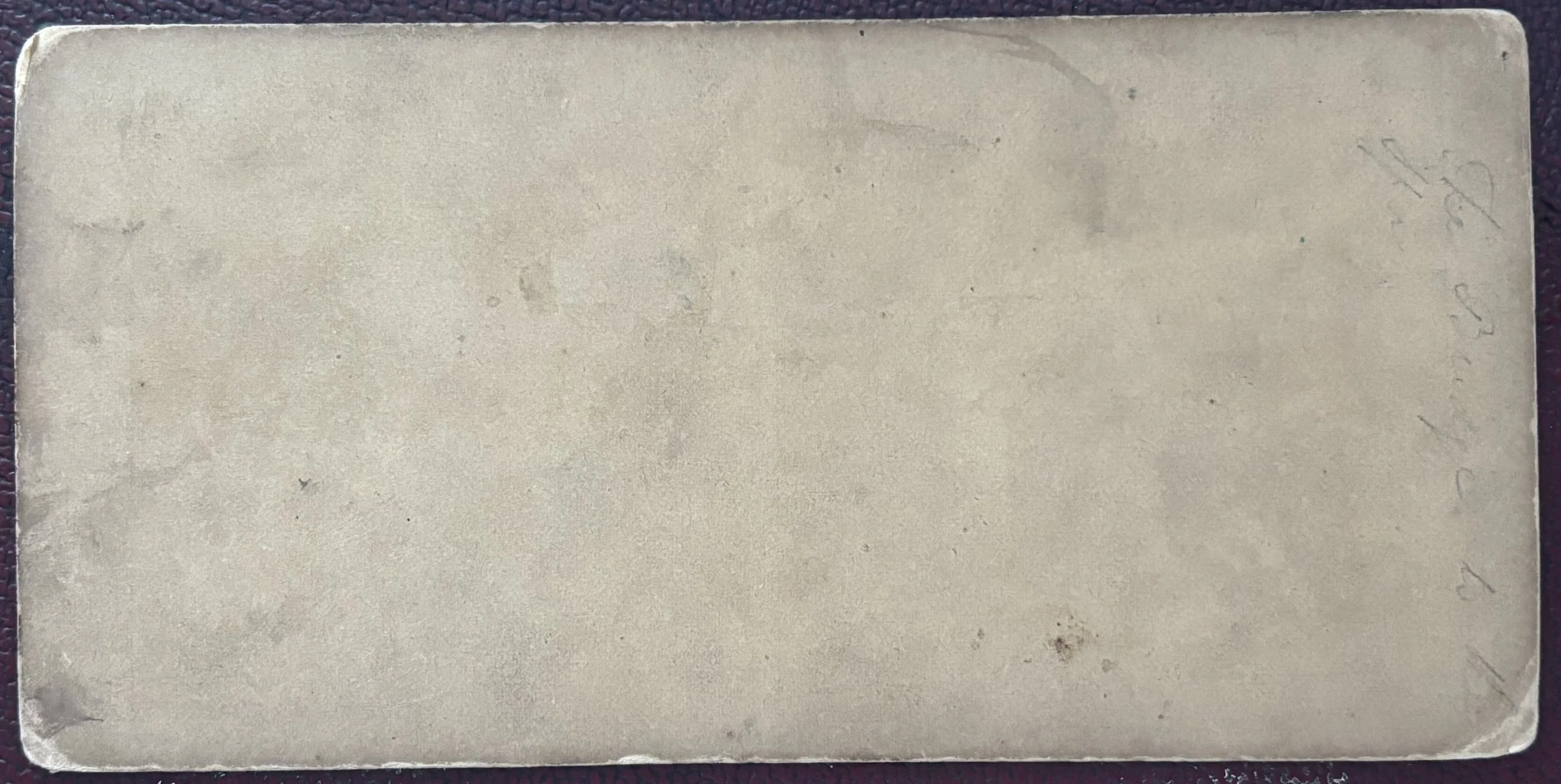 back of Inskip Stereograph of the bridge to the Spa, Scarborough