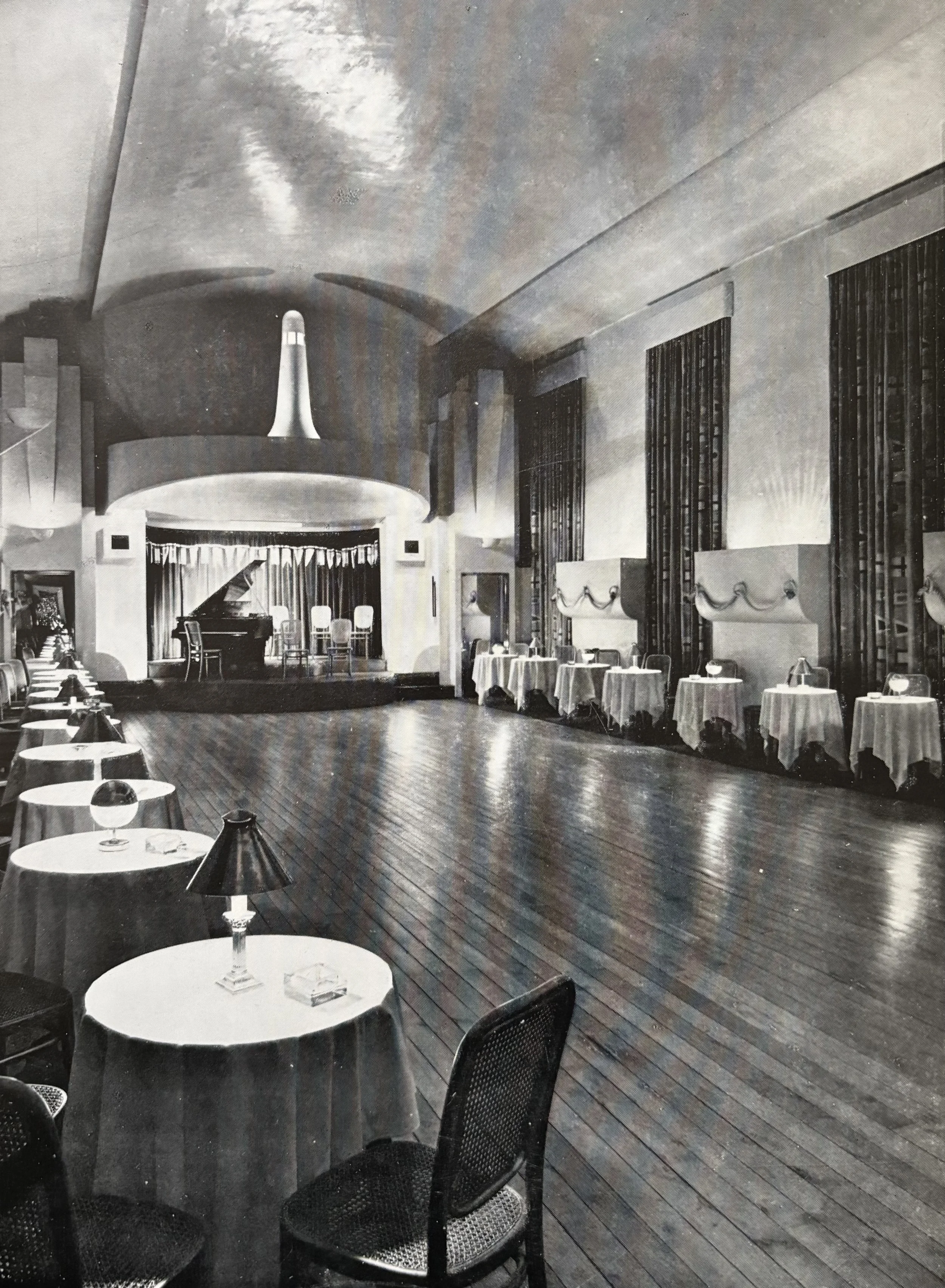 The Neptune Ballroom, The Royal Hotel, Scarborough by photographer Harry Bennett