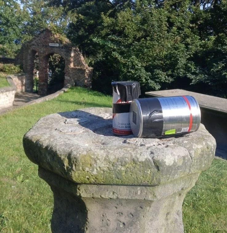 Pinhole cameras made from Coffee tin, Scarborough workshop 2025