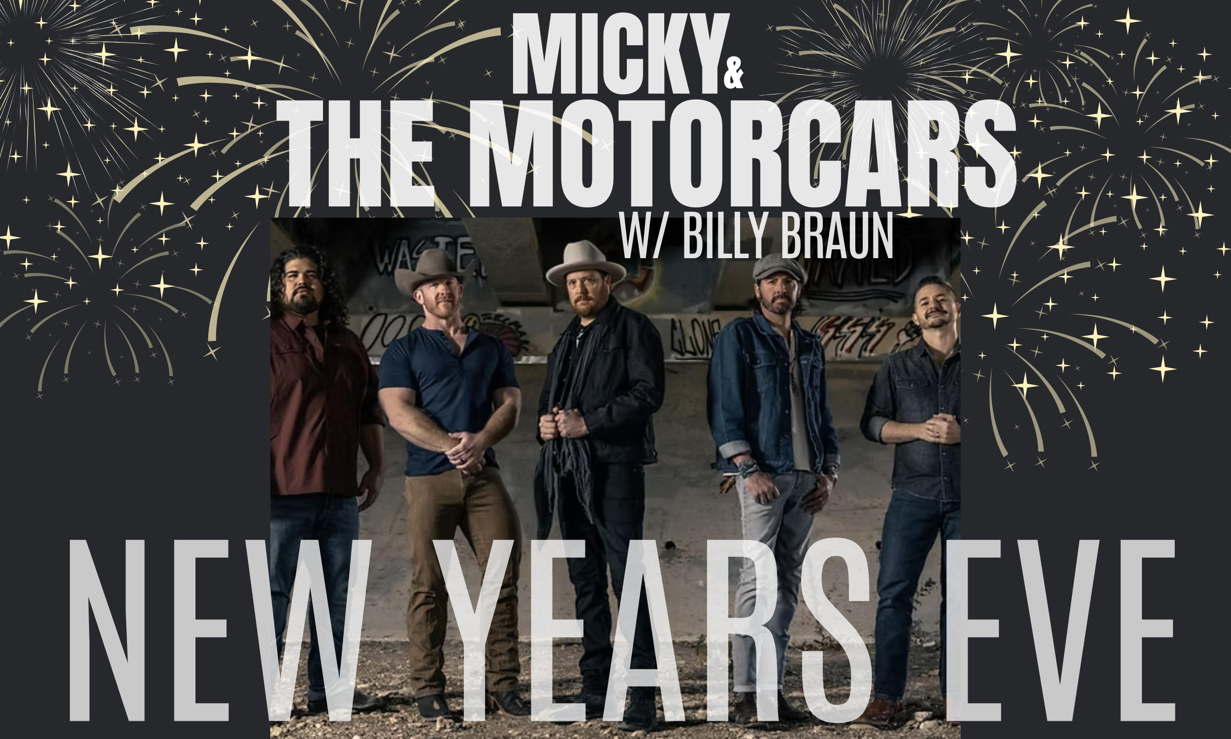 Liberty NYE: Mickey & the Motorcars