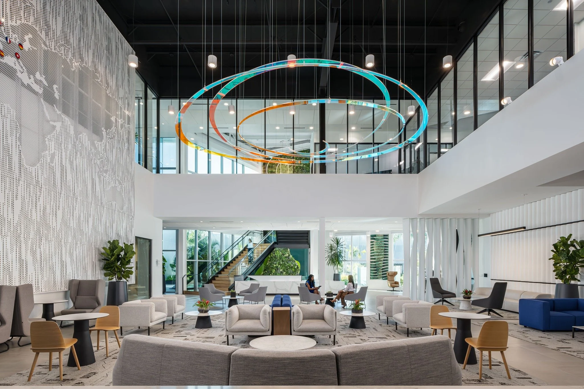 🌟 Fresh Project Fridays |  Banesco Headquarters - Miami, Florida 🌟

For Banesco&rsquo;s 50,000 SF Miami headquarters, our team provided full interior design services along with architectural enhancements to the building shell and parking garage. Th