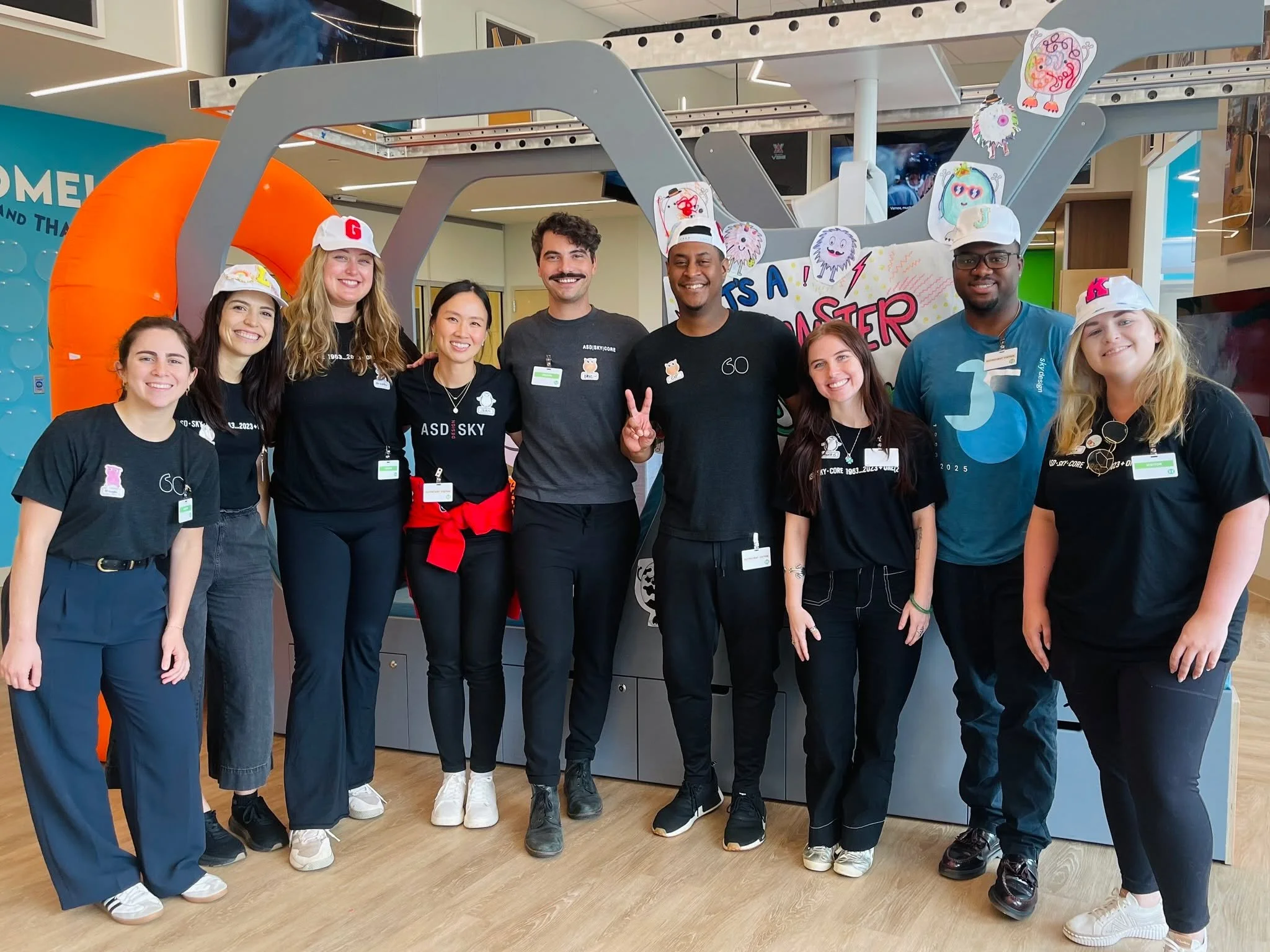 Bright smiles, big hearts, and even bigger spirit! Our Atlanta team had an incredible time volunteering at @childrensatl  for CHOA&rsquo;s Homecoming Week: Fan Friday edition! From crafting hats and bracelets with the kids to writing heartfelt notes 