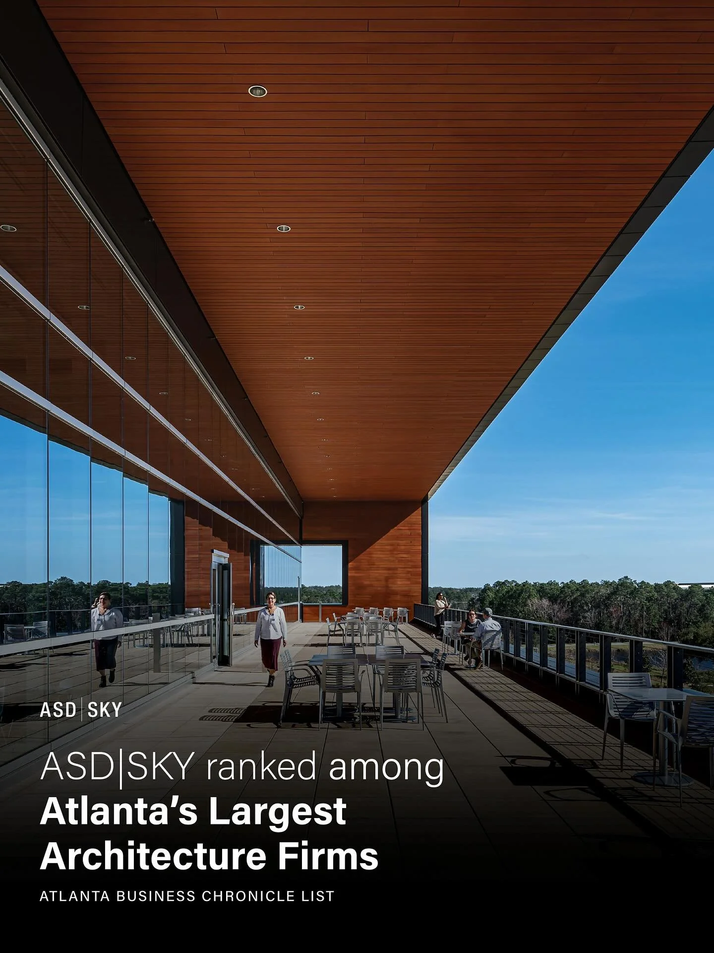 We&rsquo;re proud to share that ASD|SKY is ranked #29 among the Largest Architecture Firms in Atlanta by the @atlbizchronicle 

In a city experiencing continued growth and transformation, this recognition reflects our ongoing commitment to contributi