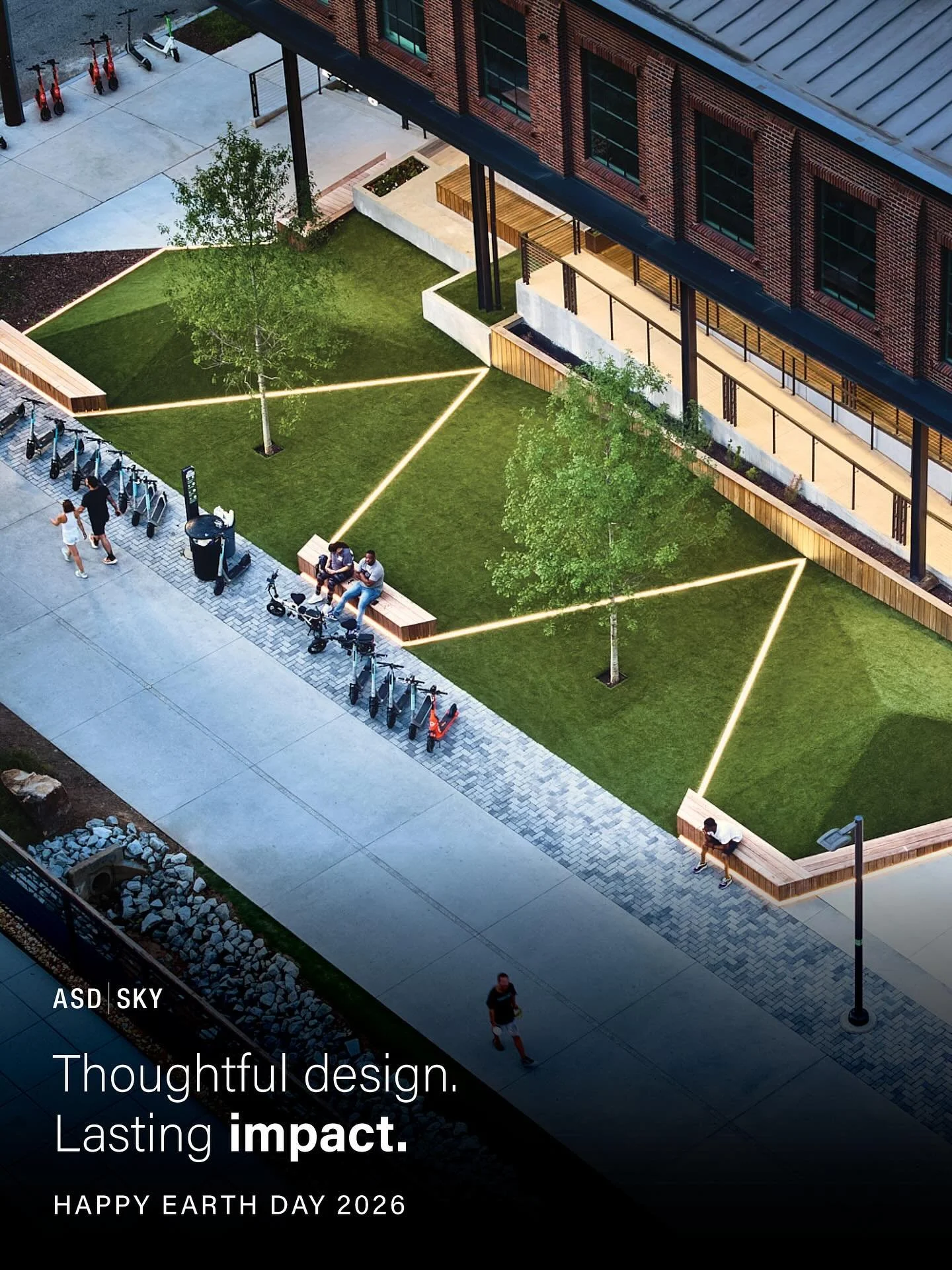 Happy Earth Day! 🌍♻️ Sustainability has long been part of ASD|SKY&rsquo;s approach to design.
&nbsp;
We believe good design should be both environmentally responsible and mindful of long-term value. From energy efficiency and material selection to w