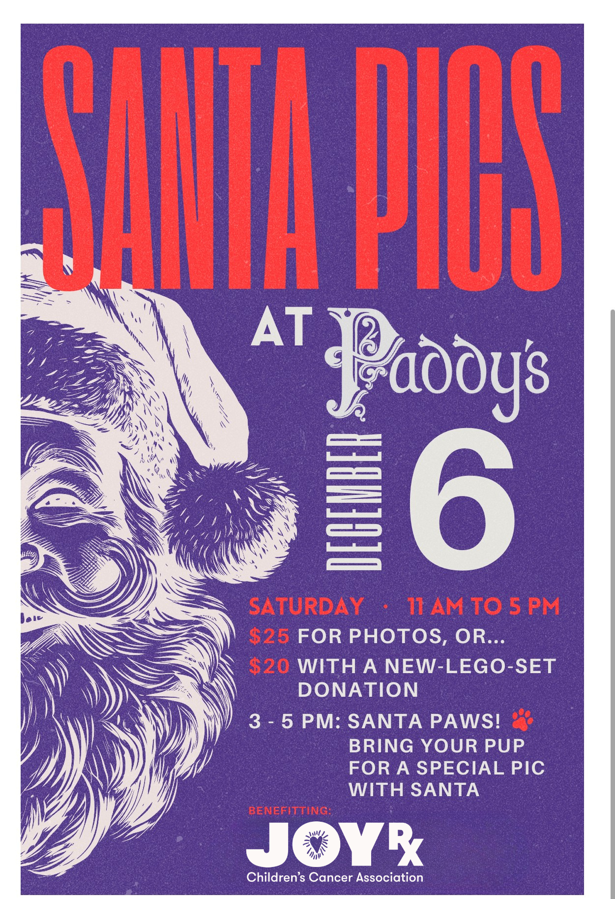 Santa Pictures at Paddy's