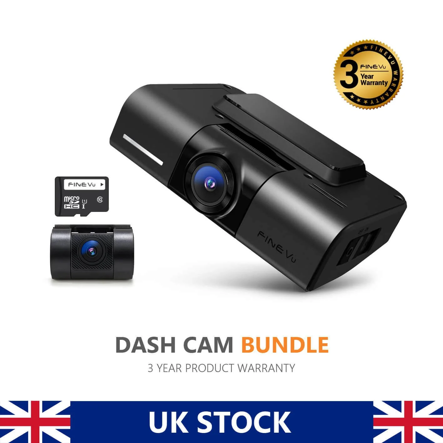 GX1100-2K Front & Rear Dash Cam