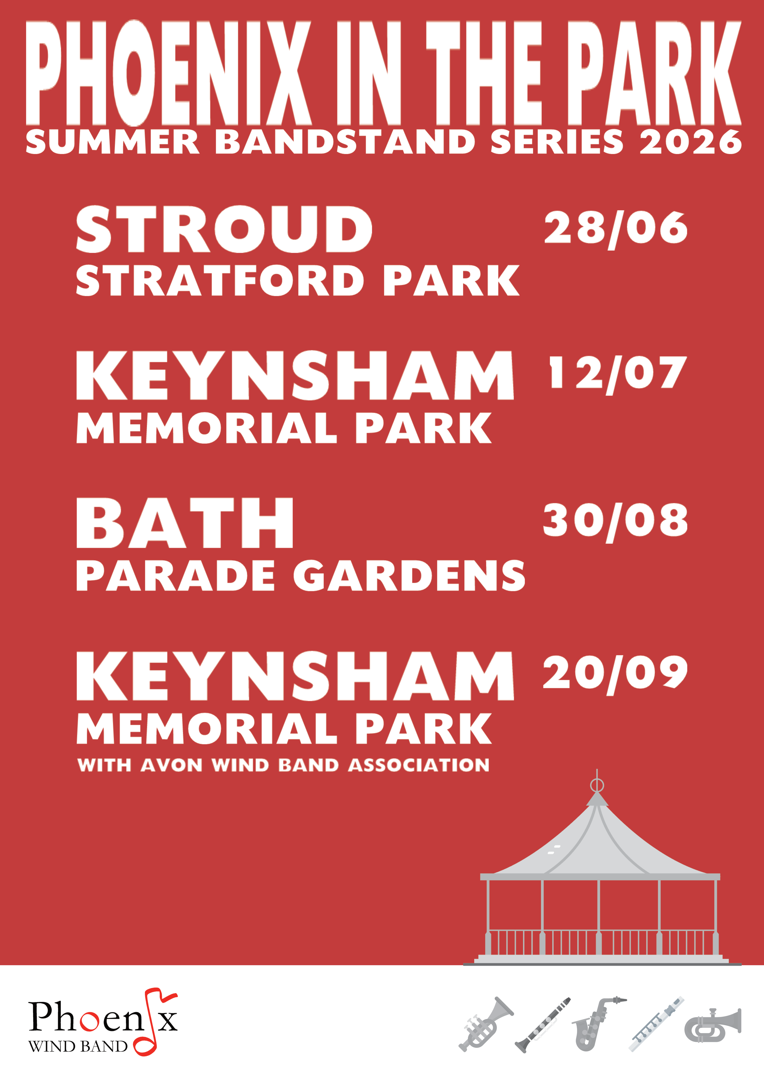 Stroud Bandstand | Phoenix in the Park