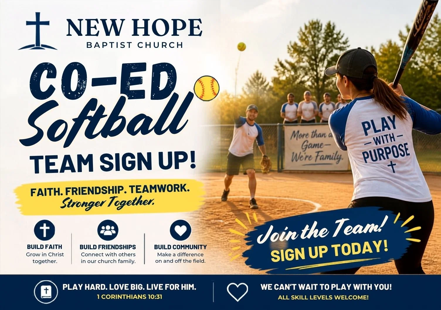 Co-Ed Softball