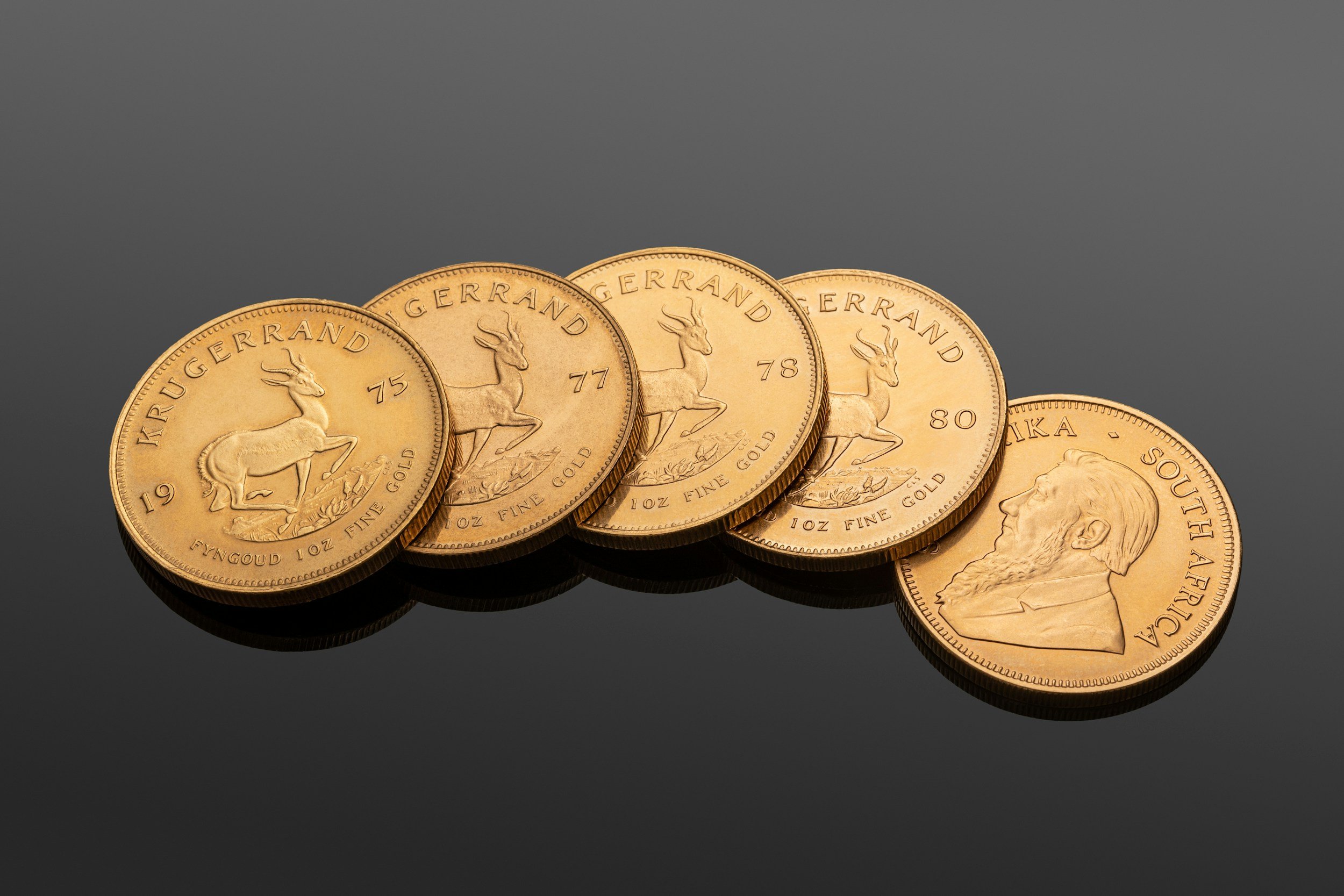 Krugerrand gold coins