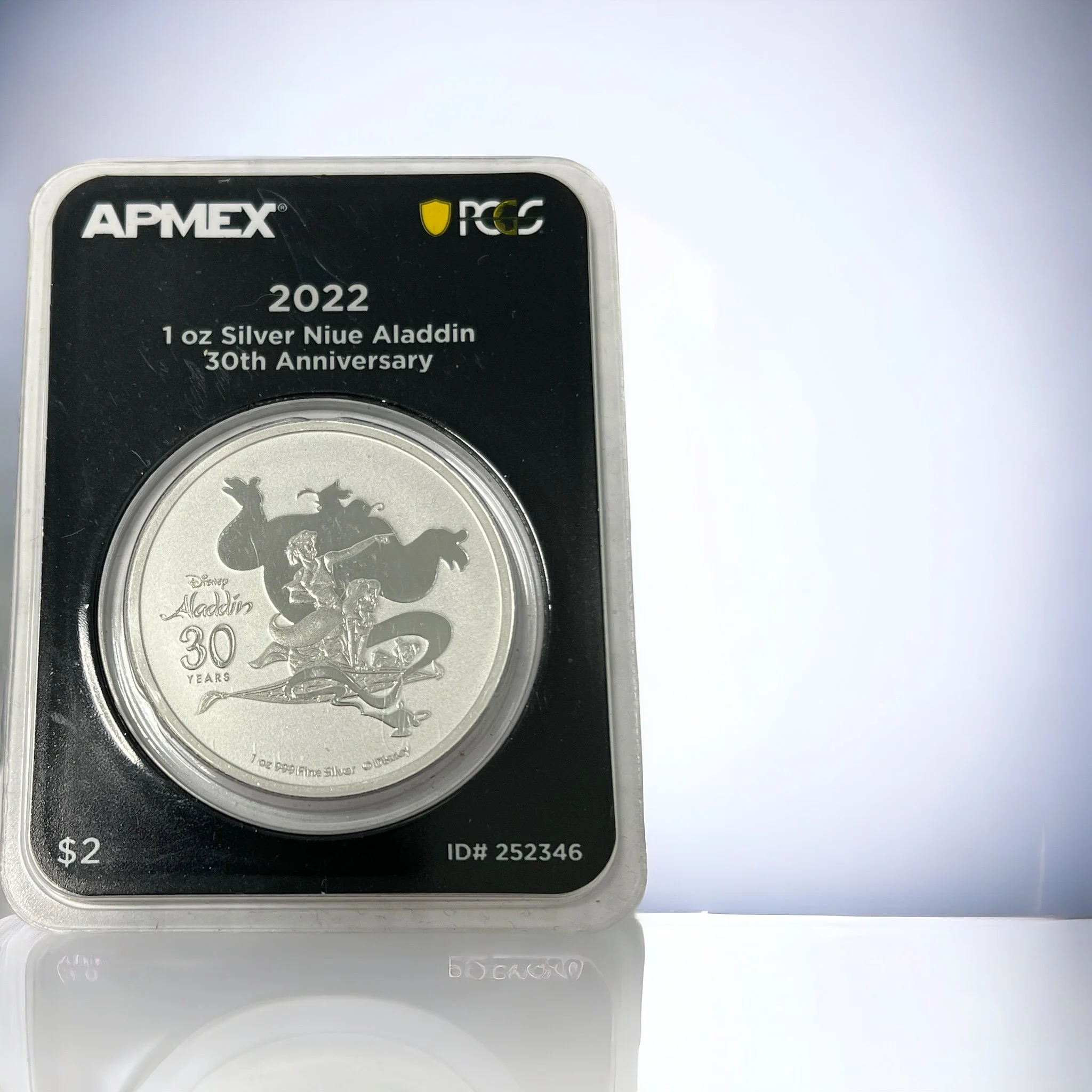 We are stepping into a whole new world of numismatic magic with our enchanting Aladdin theme coin! 