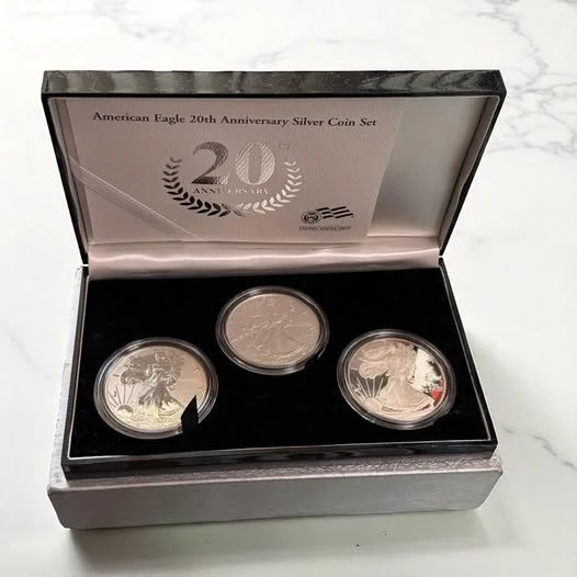 American Silver Eagle 20th Anniversary Set