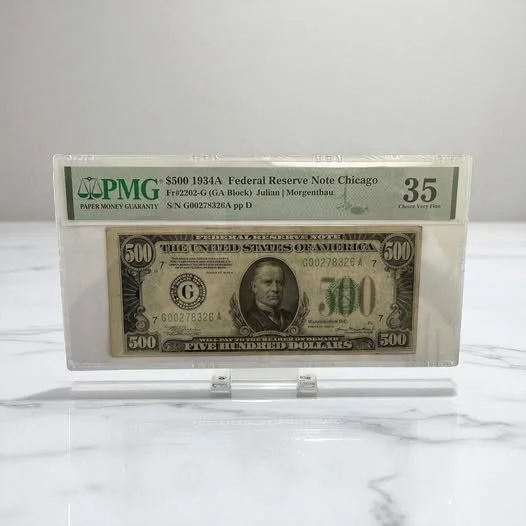 1934A $500 Chicago Federal Reserve Note