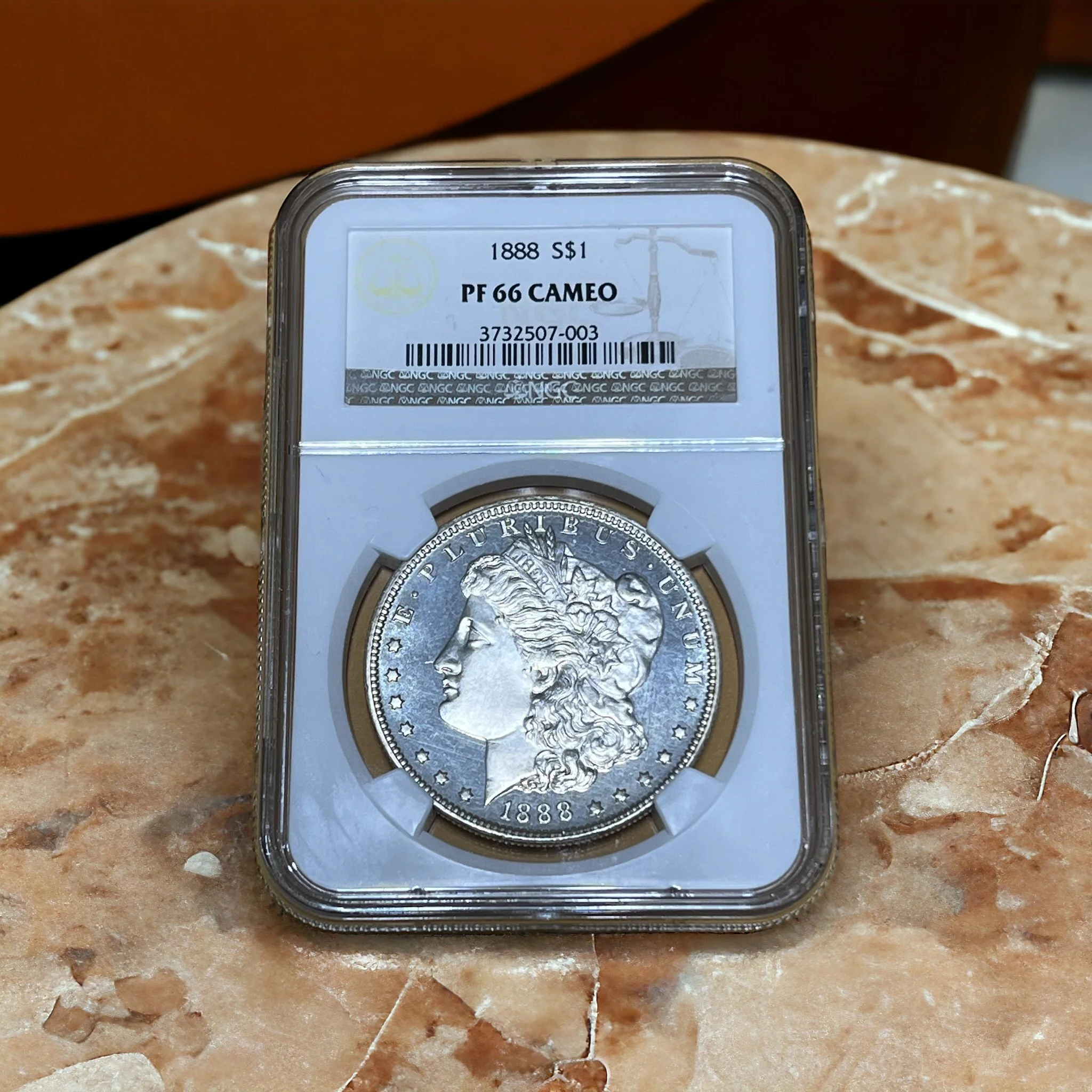 1888 Morgan Dollar Proof 66 Cameo
