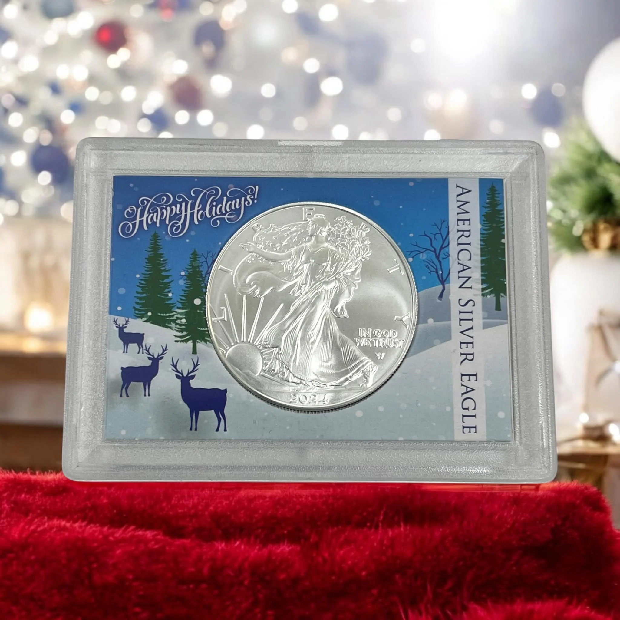 1 ounce American Eagle silver coin