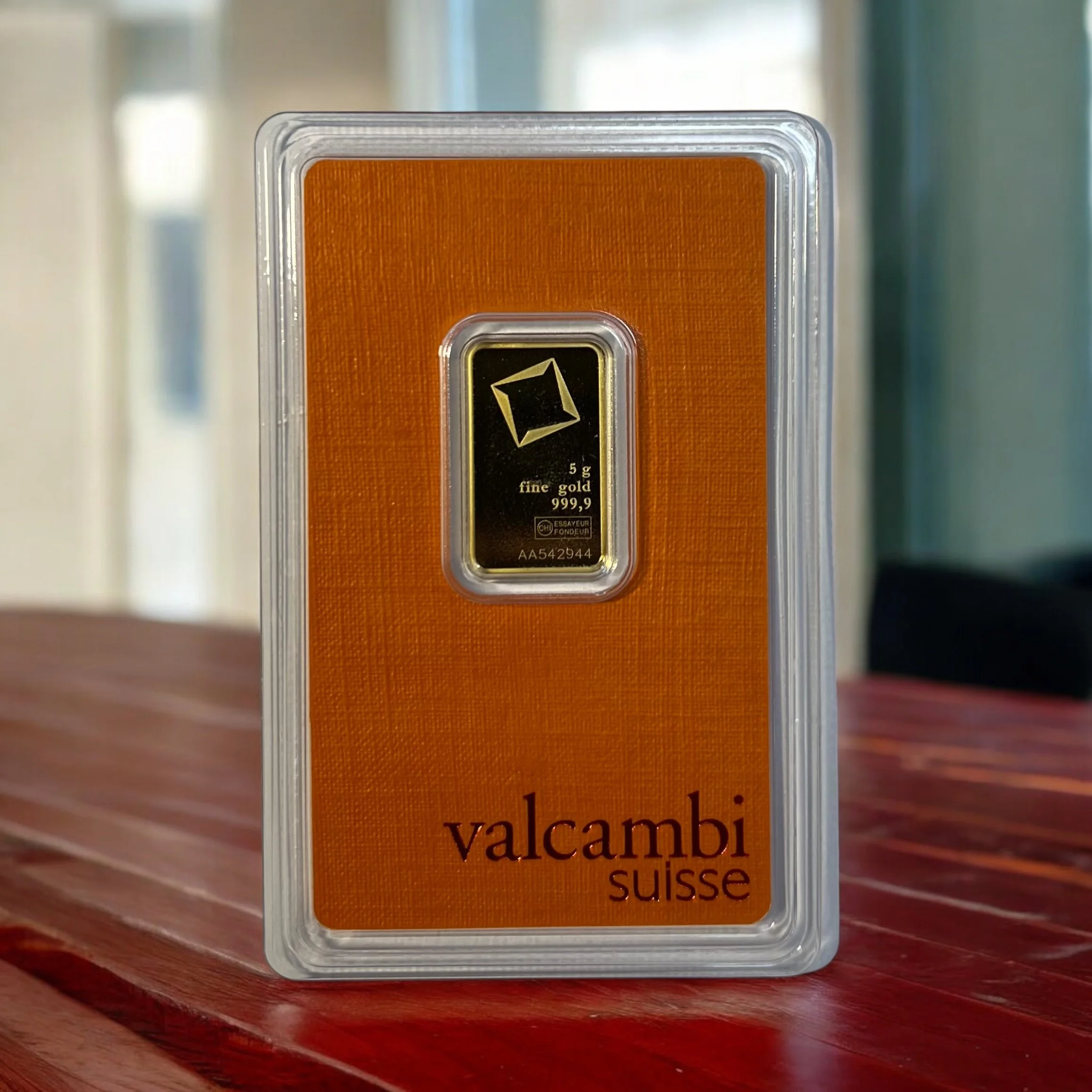 Our 5-gram gold bars are a convenient and affordable way to start building your holdings.