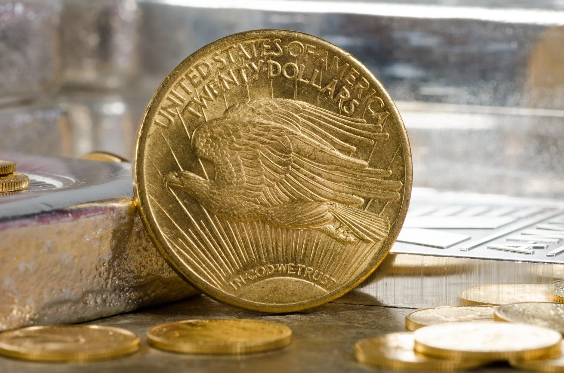 $20 Gold Saint Gaudens Coin