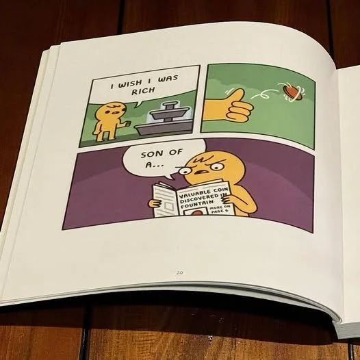 We love this comic by Safely Endangered Comics!