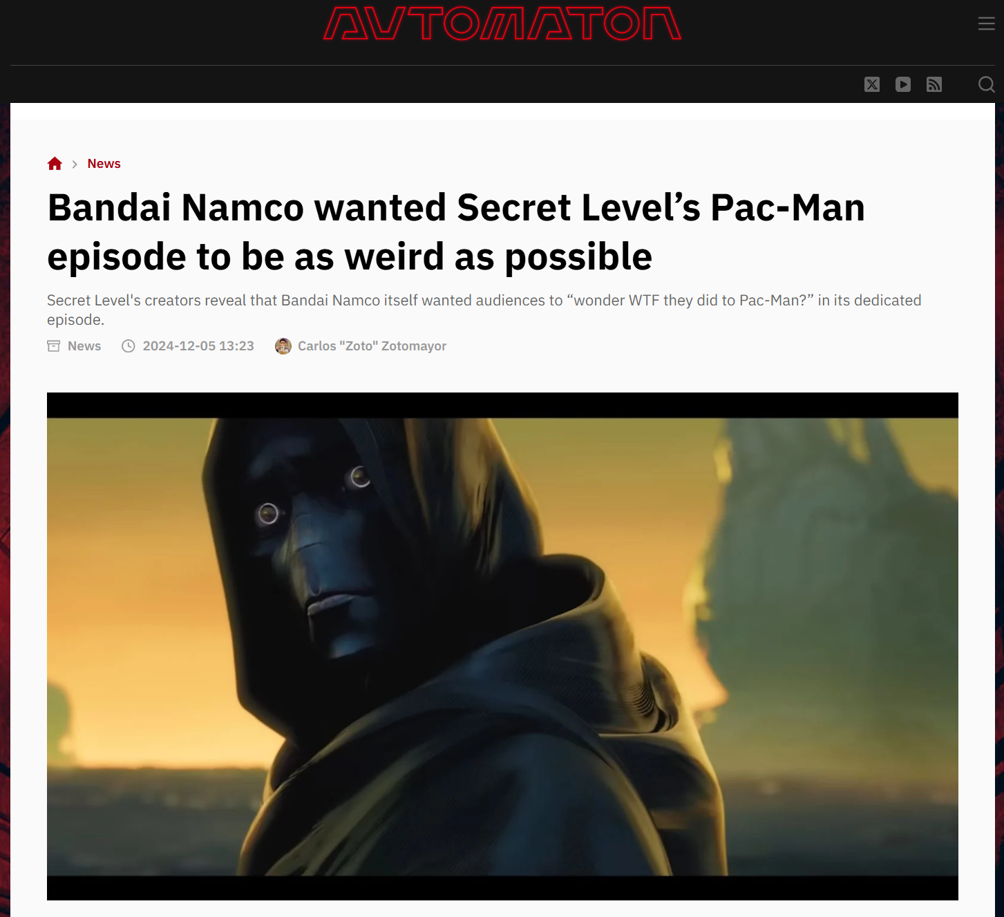 Bandai Namco wanted Secret Level’s Pac-Man episode to be as weird as possible 