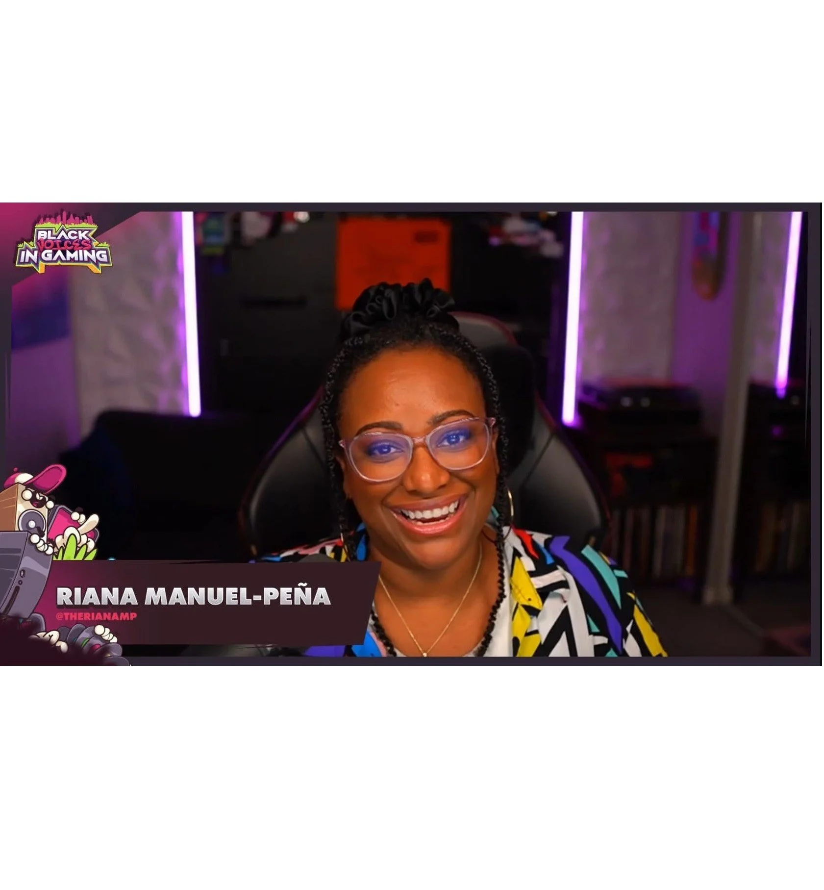 Riana Co-hosts Black Voices In Gaming Showcase