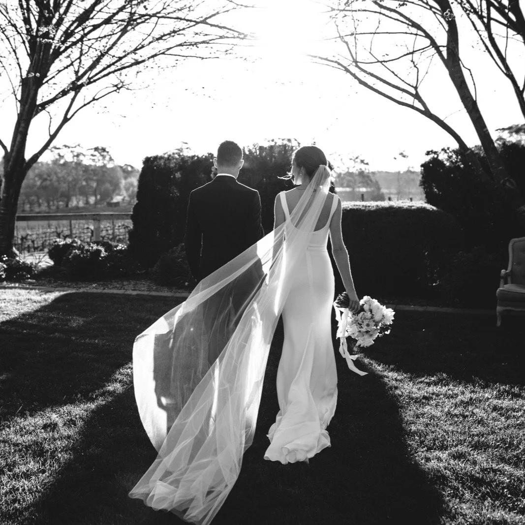 A winery, a garden, a courtyard, and the dreamiest sunset over the vines. Throwback to one of my favourite weddings at Centennial Vineyards. 
Excited to be here again tomorrow for Monika and Matt&rsquo;s big day 💛