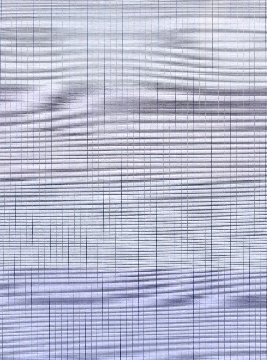 Interval (purple). Thread and acrylic on wood. Linear monochrome artwork.