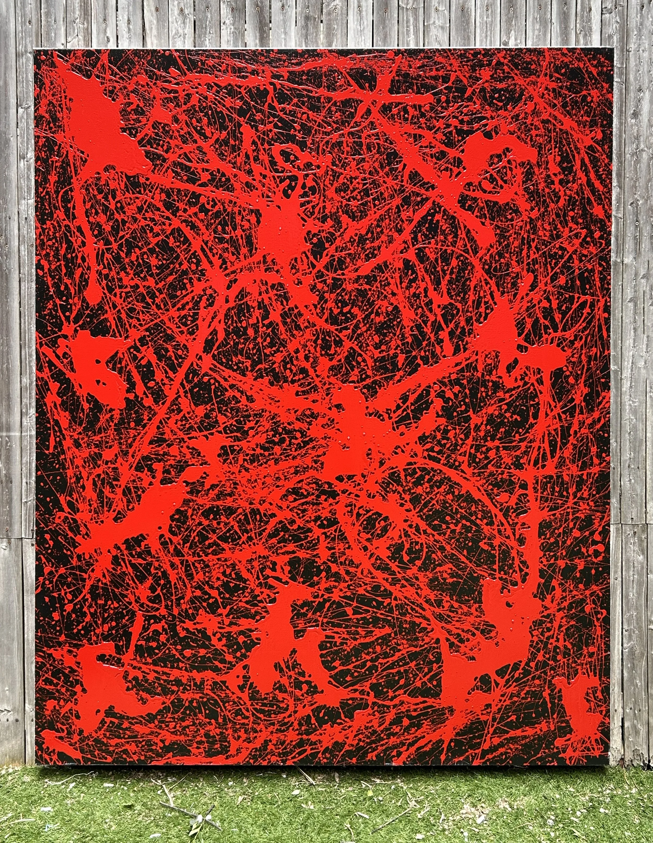 Composition 209 Enamel on Canvas 72x 60-fence-edited ec.jpg