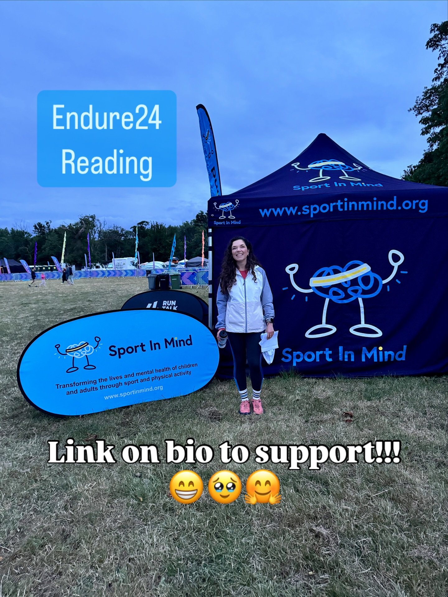 2 hours to the start&hellip; of 24 hours running!!! 
For this wonderful small charity. The @sportinmind team has been brilliant supporting us along the way in preparation for today!!! Thank you guys!!! Hope I&rsquo;ll make you proud at the end of thi