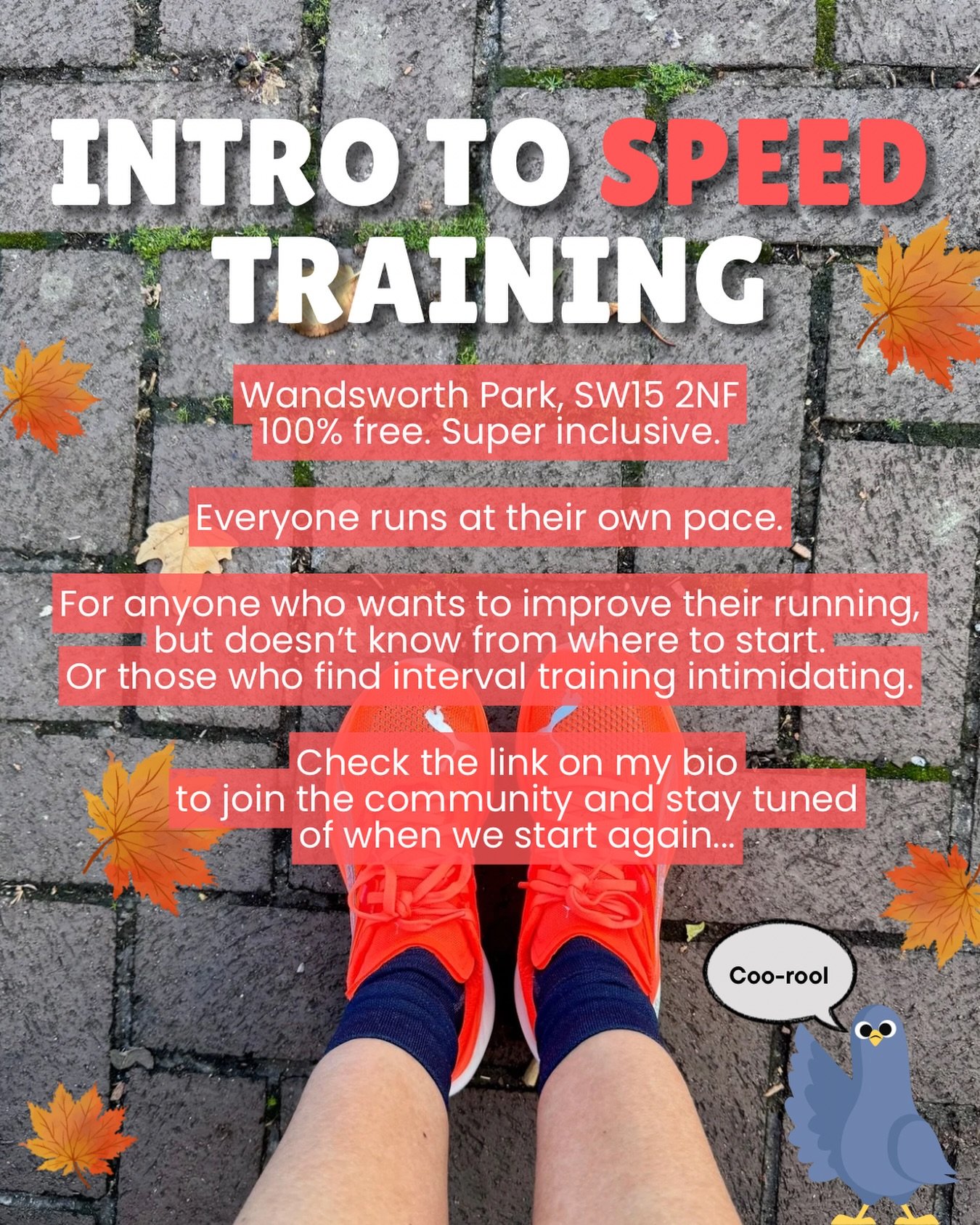 We&rsquo;re starting again in a few weeks! Join the community via the link in my bio to stay tuned. I&rsquo;ll be posting a poll soon to understand which dates and times work best for the next round.

#SpeedTraining #IntervalTraining #RunningCommunit
