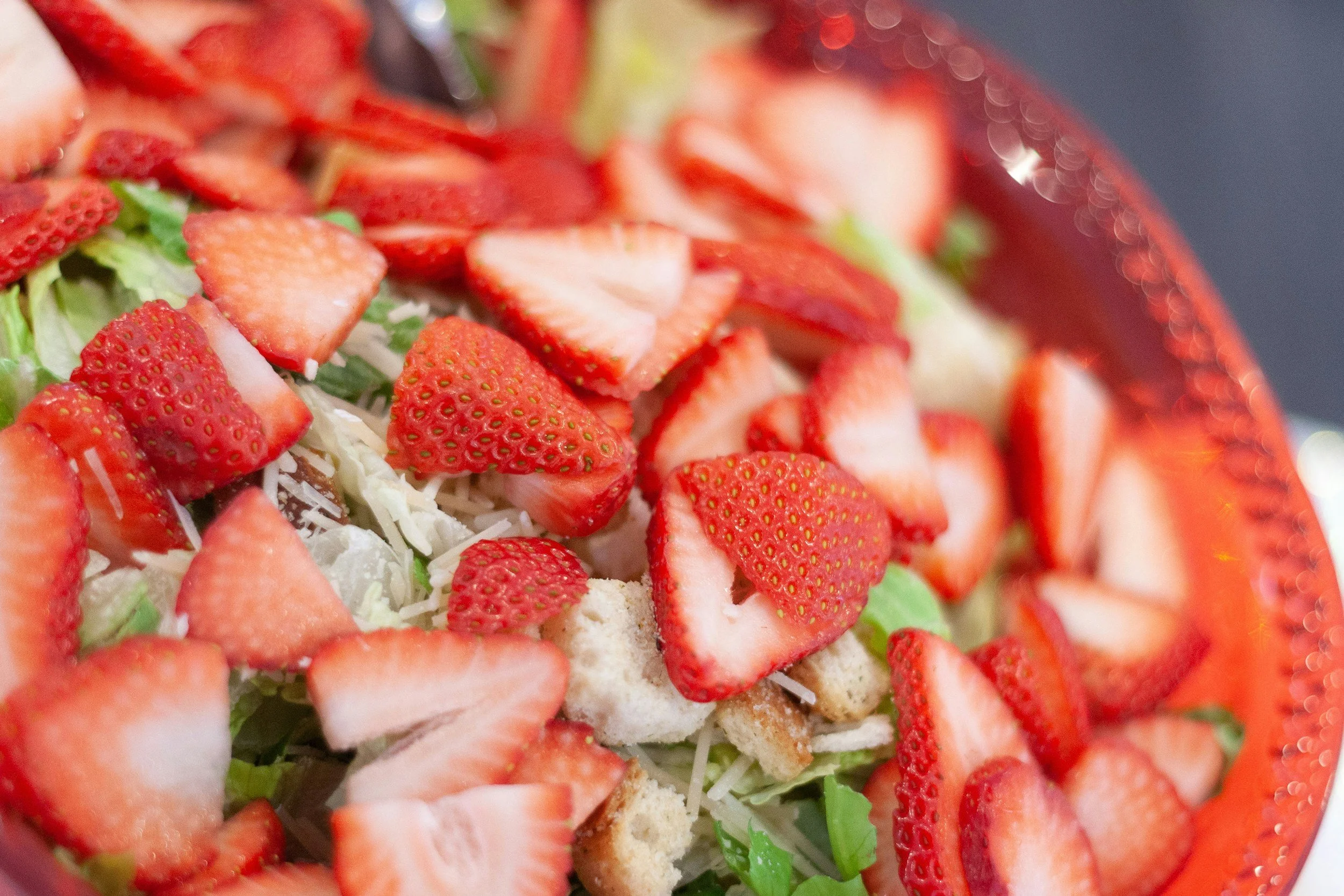 Strawberry Spinach Salad with Balsamic Glaze
