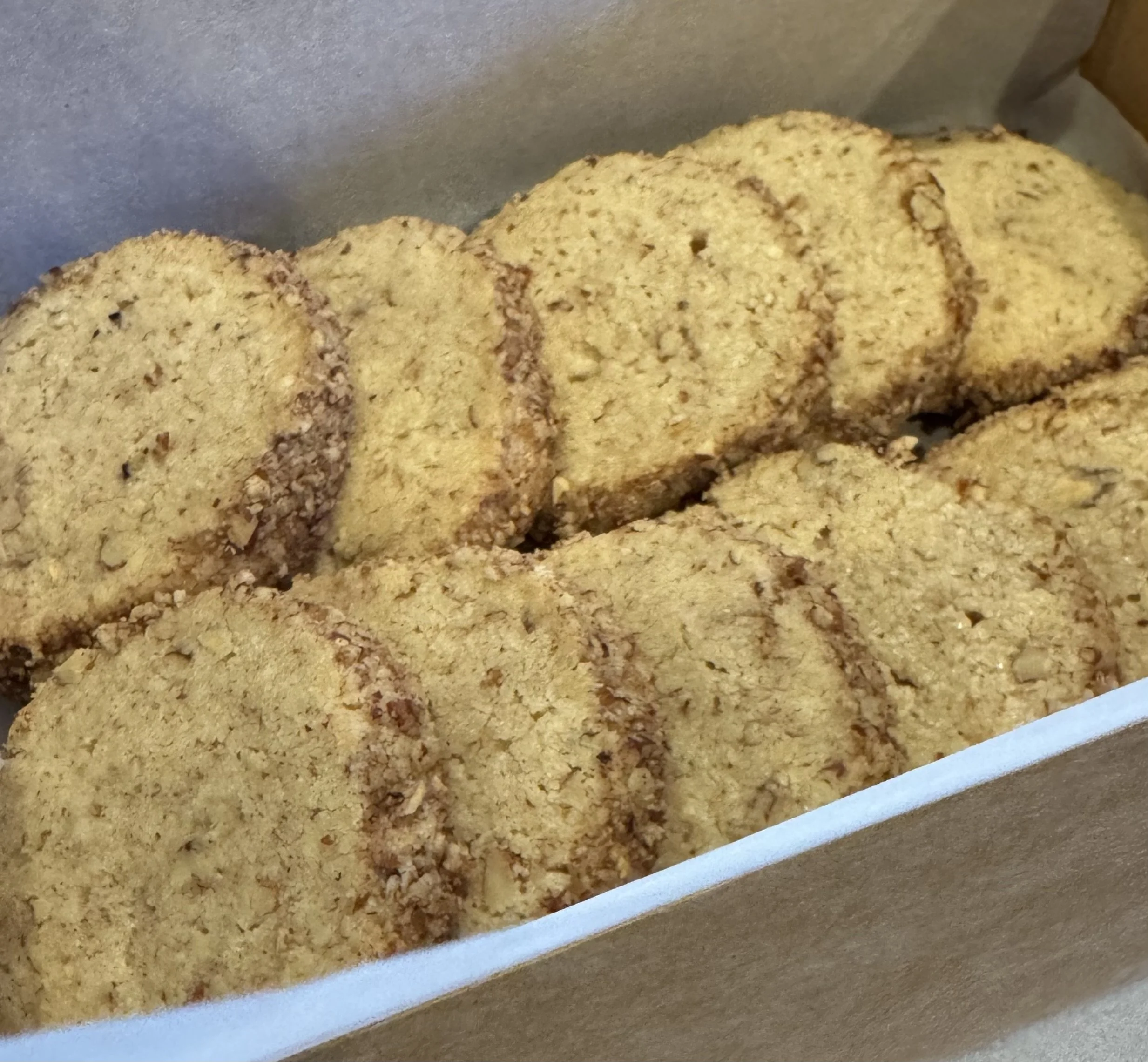 Pecan Shortbread Cookies