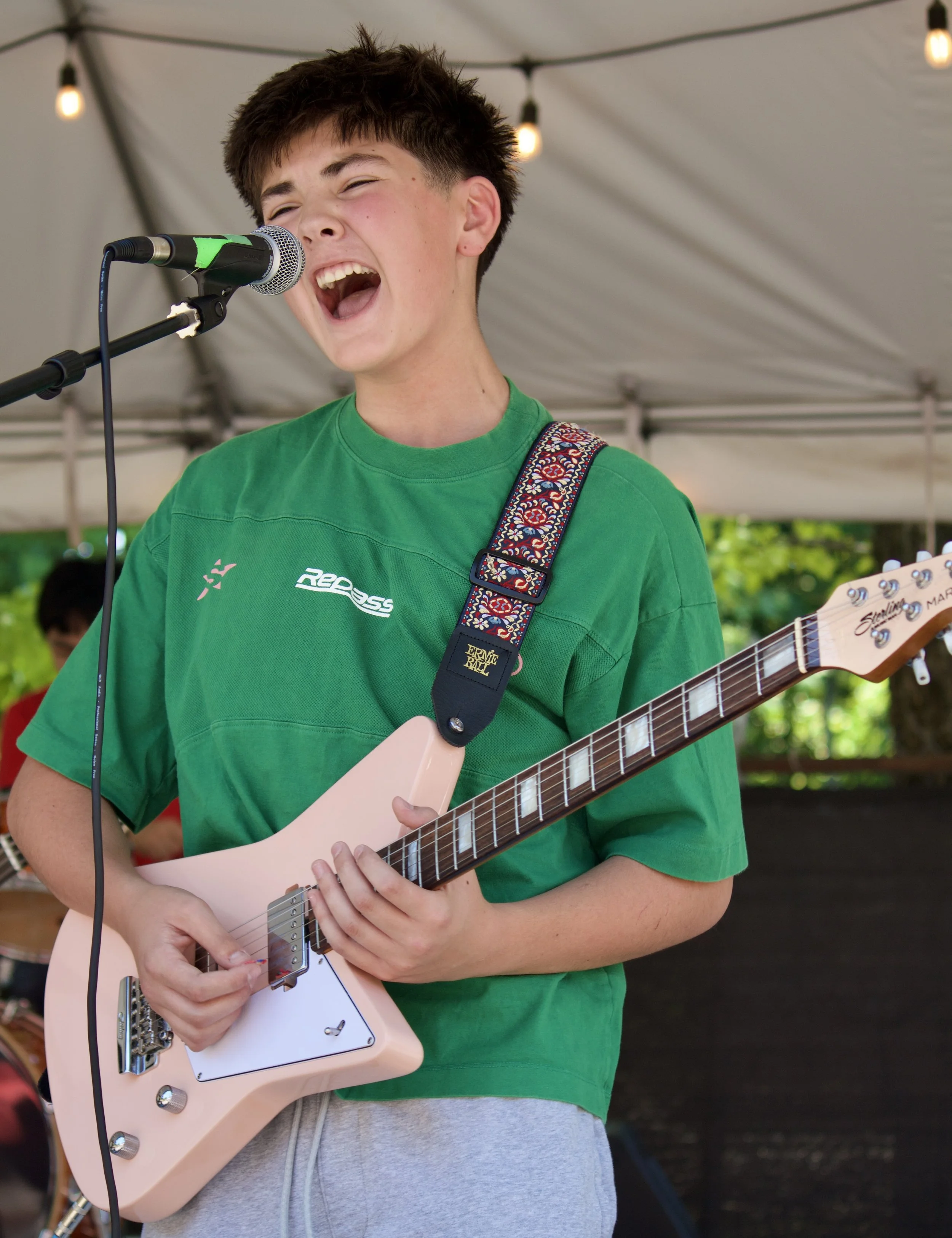 Learn Music guitar student in Cornelius, NC