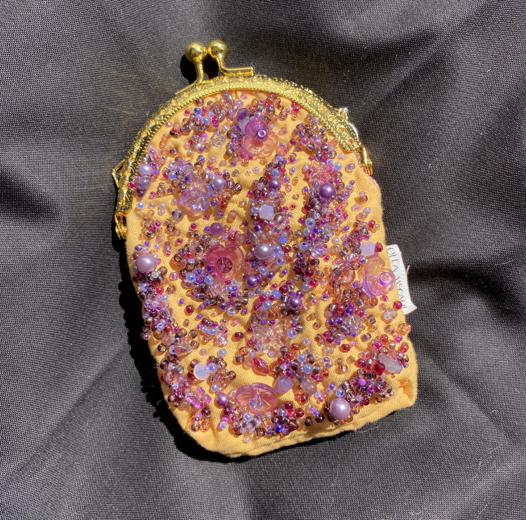 Purple summer midi purse