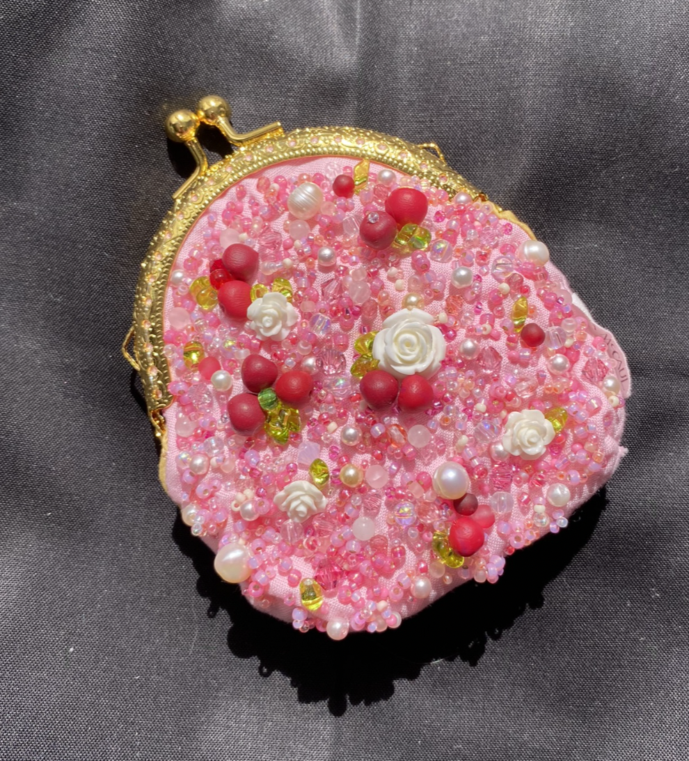 Cherry blossom coin purse