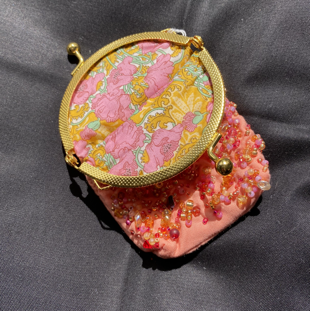 Apricot summer midi purse