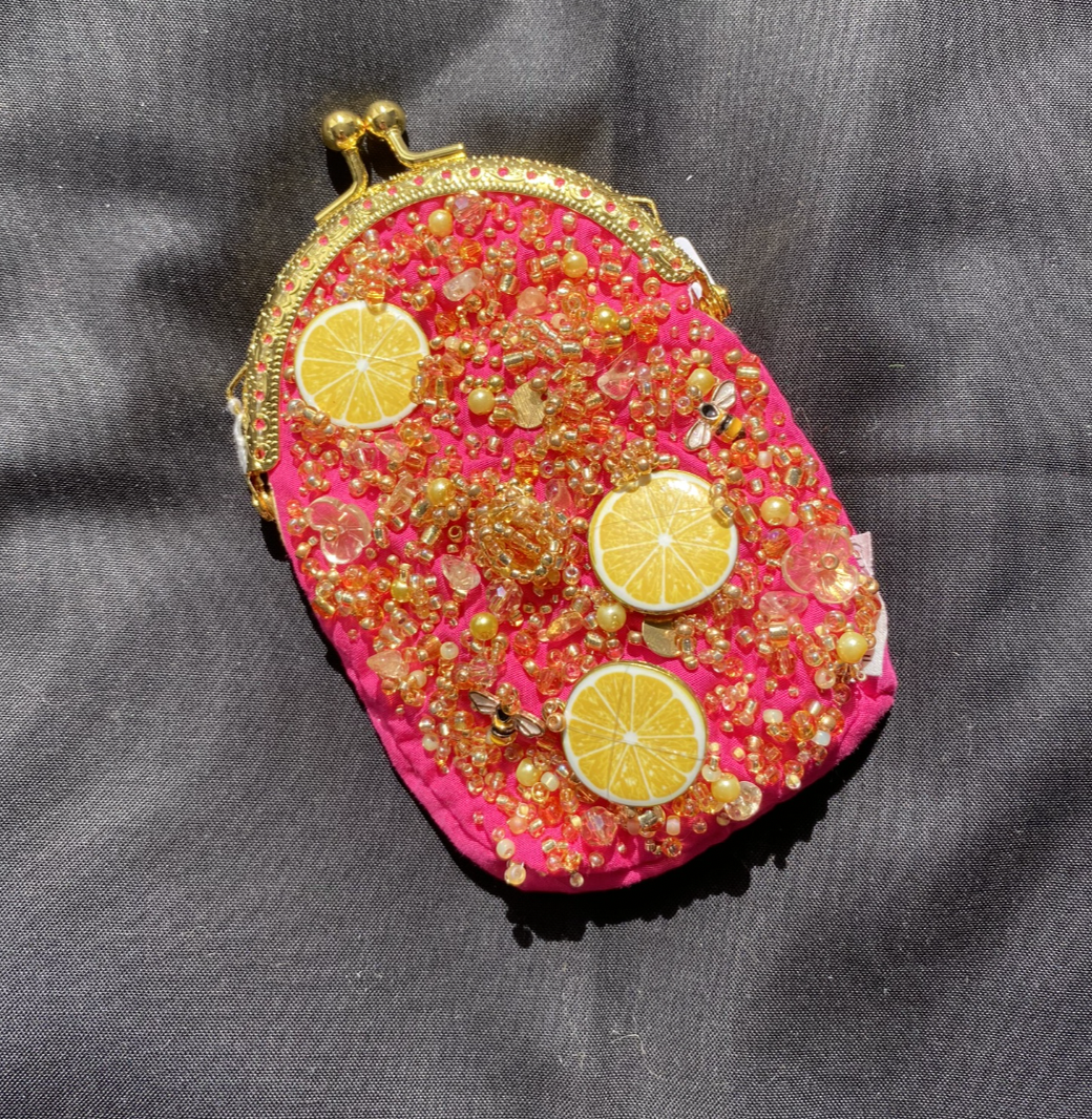 Pink lemonade midi purse