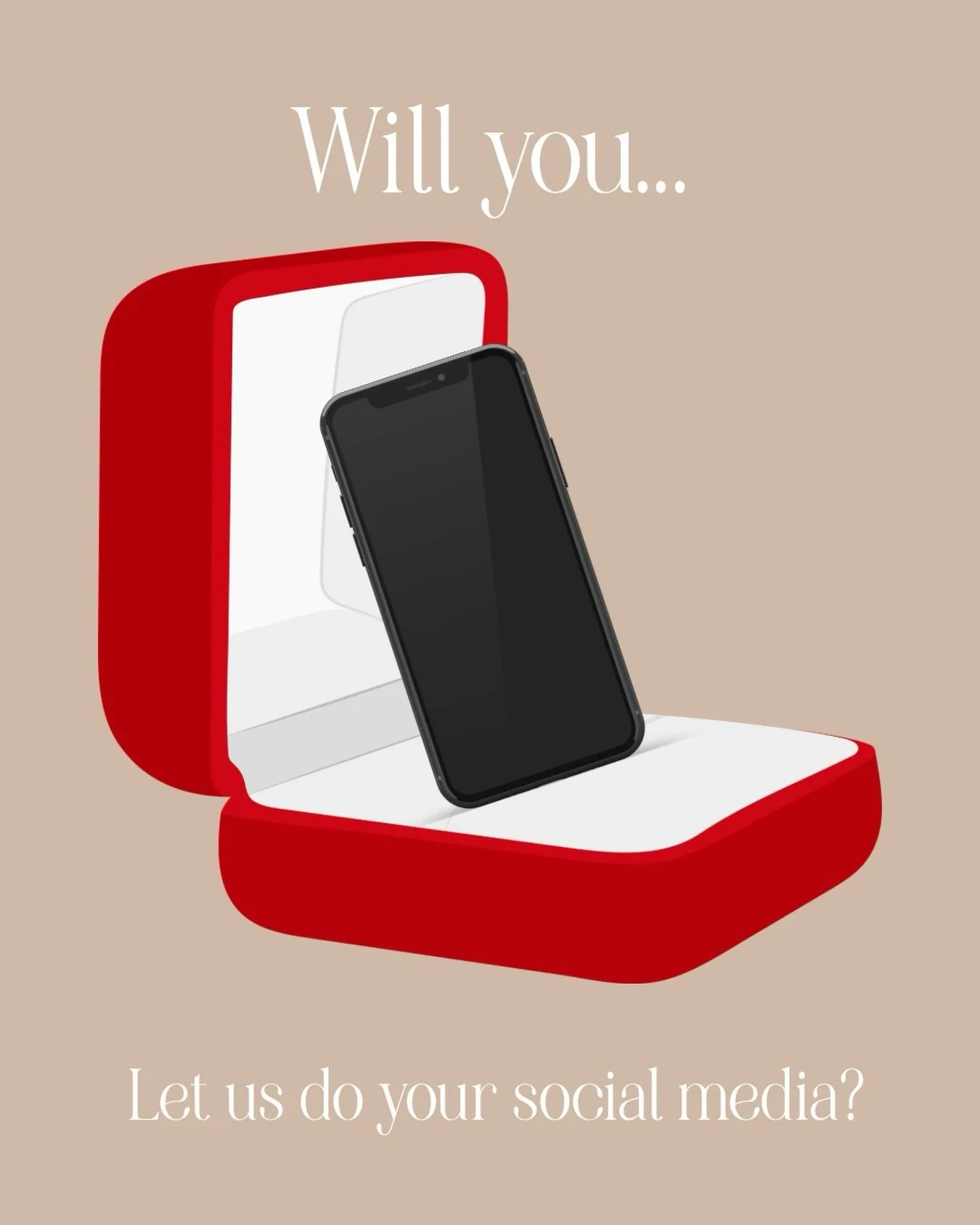 Will you&hellip; let us handle your social media? 💍📱

We promise to boost your engagement, stay consistent, and treat your brand like it&rsquo;s our forever.

Say yes to stress-free content and real growth. 💫

#SocialMediaMarketing #SayYesToGrowth
