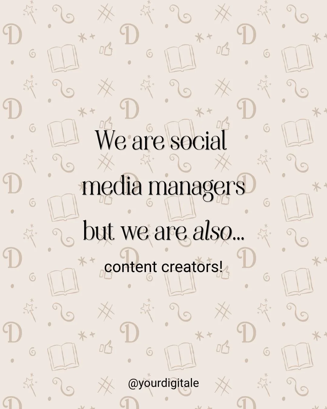 We&rsquo;re not just one thing&hellip;

Being a social media manager (or a business owner/creator) means wearing a lot of different hats. Some we planned for&hellip; and some we definitely grew into along the way 😂

It can feel like a lot sometimes,