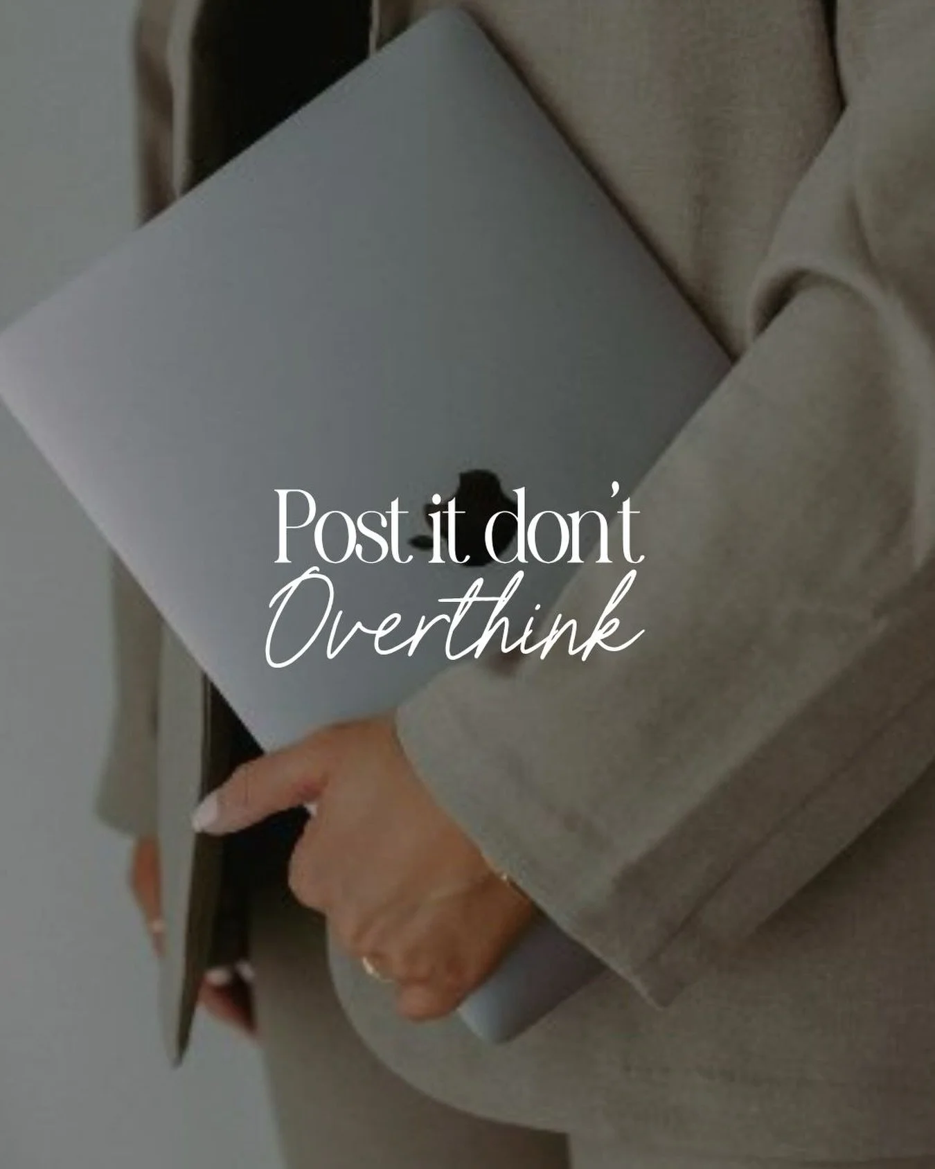 Post it. Don&rsquo;t overthink it.

As a social media manager, I see it all the time great content never gets posted because it&rsquo;s &ldquo;not perfect.&rdquo; Overthinking delays consistency, and consistency is what actually drives growth. The al