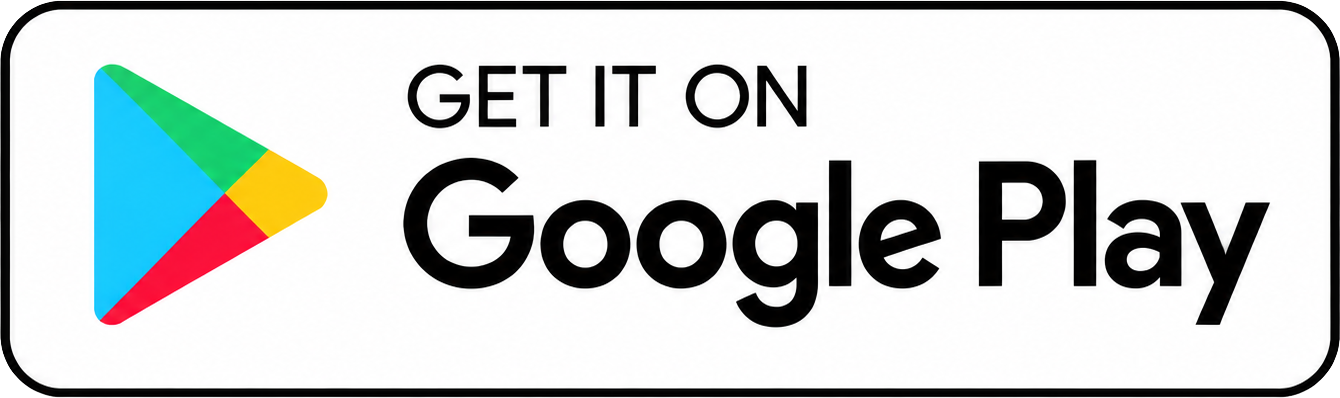 Google Play store badge with download option
