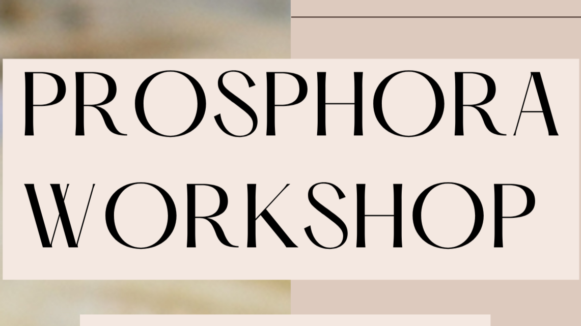 Prosphora Workshop