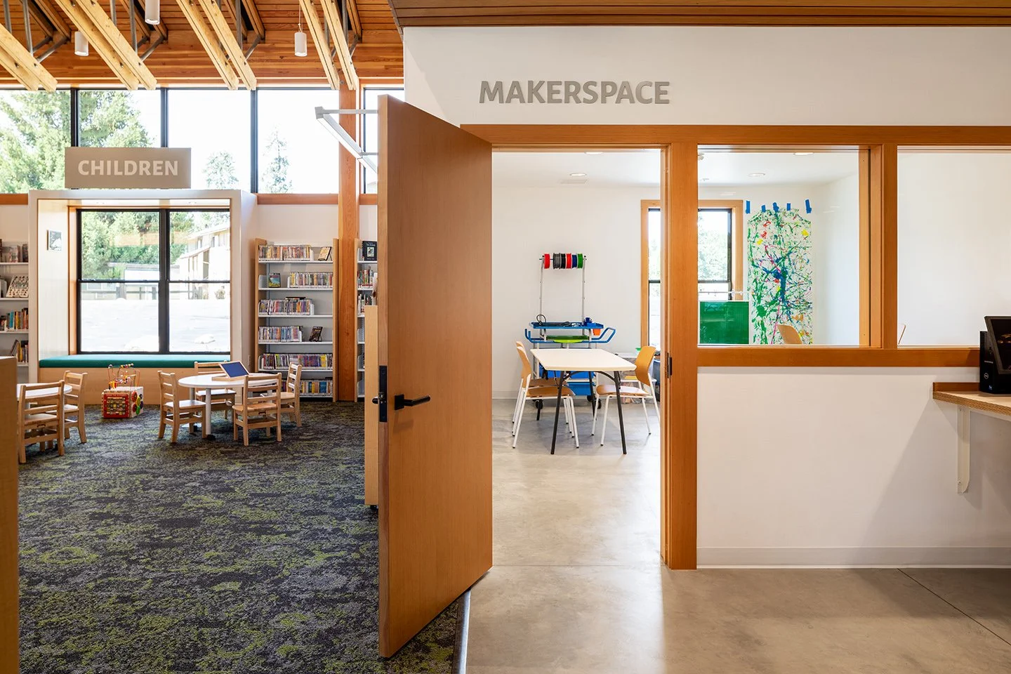 Johnstone Library Winthrop Library — Johnston Architects