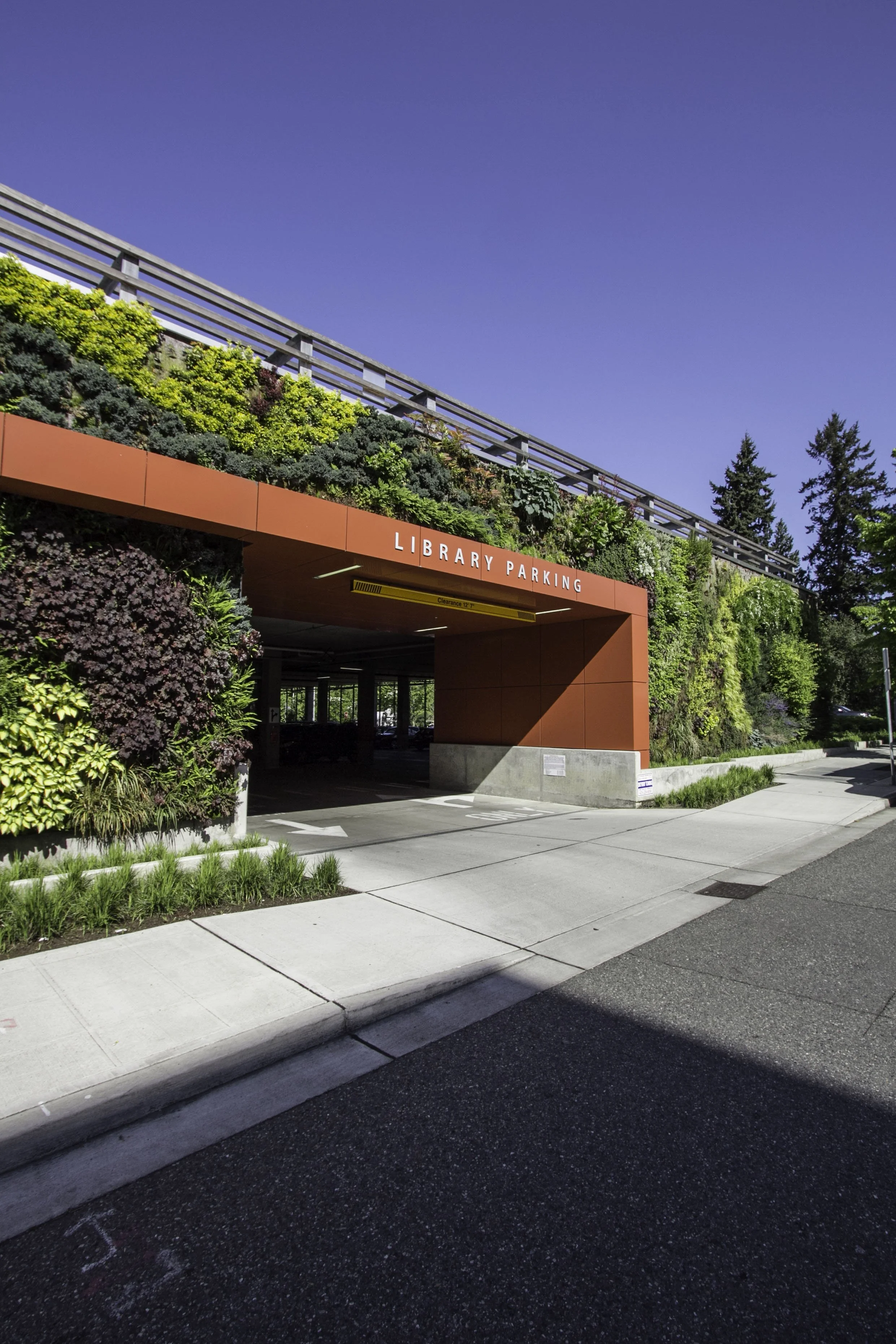 Bellevue Library Parking Garage