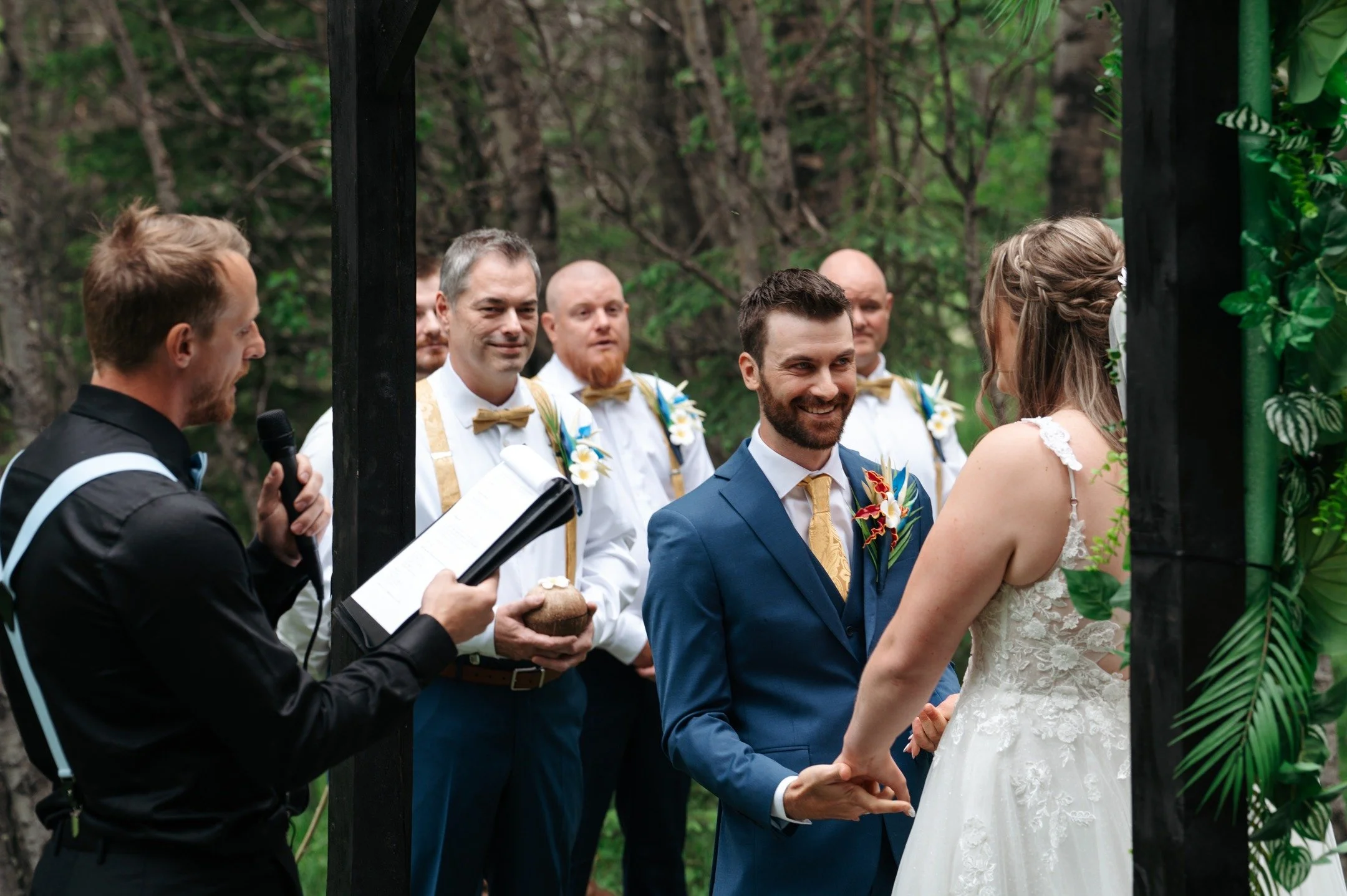 Nothing compares to the way he looks at her on this day! So happy to marry his forever love. 🤵&zwj;♂️❤️👰&zwj;♀️

yes he cried ... but well keep that private. 

@murmur_amsing 

#WeddingDayMagic #TheLookOfLove #MarryingMyBestFriend #BrideAndGroom #H