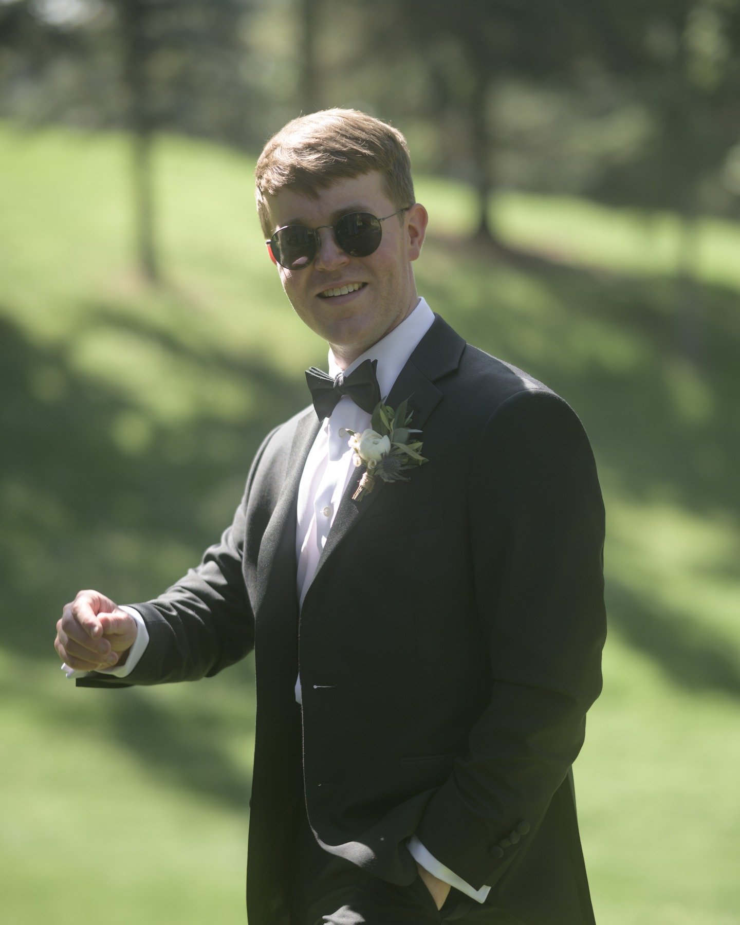 The Bridal party all wanted portraits taken of them in their stunning wedding attire! It was an absolutely beautiful sunny day (and no rain!). 
Location. @thelakehouseyyc 
.
#calgaryweddings #calgaryweddingphotographer #calgaryweddingphotography #yyc