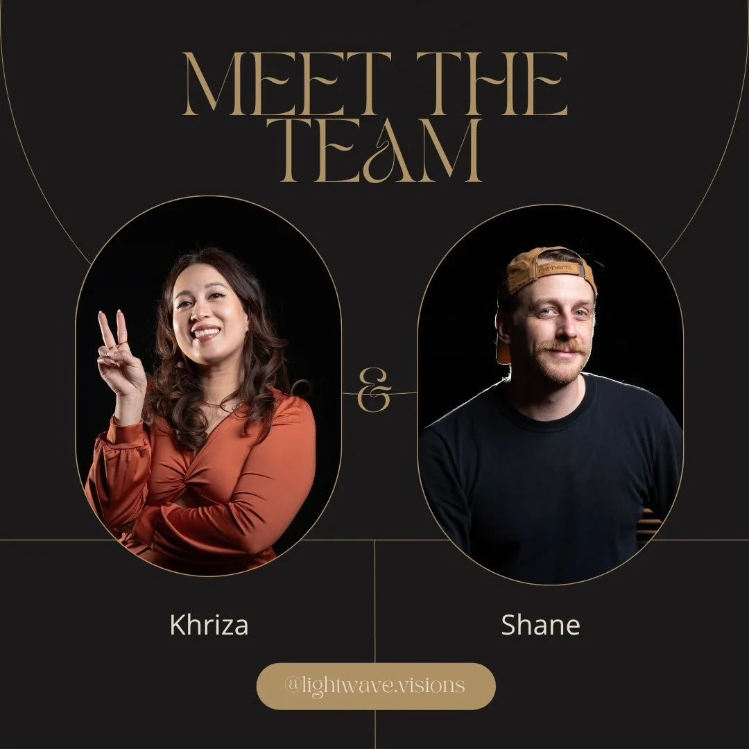 -
✨ Welcome to Lightwave Visions Photography ✨
We&rsquo;re Khriza &amp; Shane - the dynamic duo behind the lens. 📸

Together we specialize in capturing love stories, real moments, and timeless memories in:

💍 Weddings
👩&zwj;❤️&zwj;💋&zwj;👨 Engage