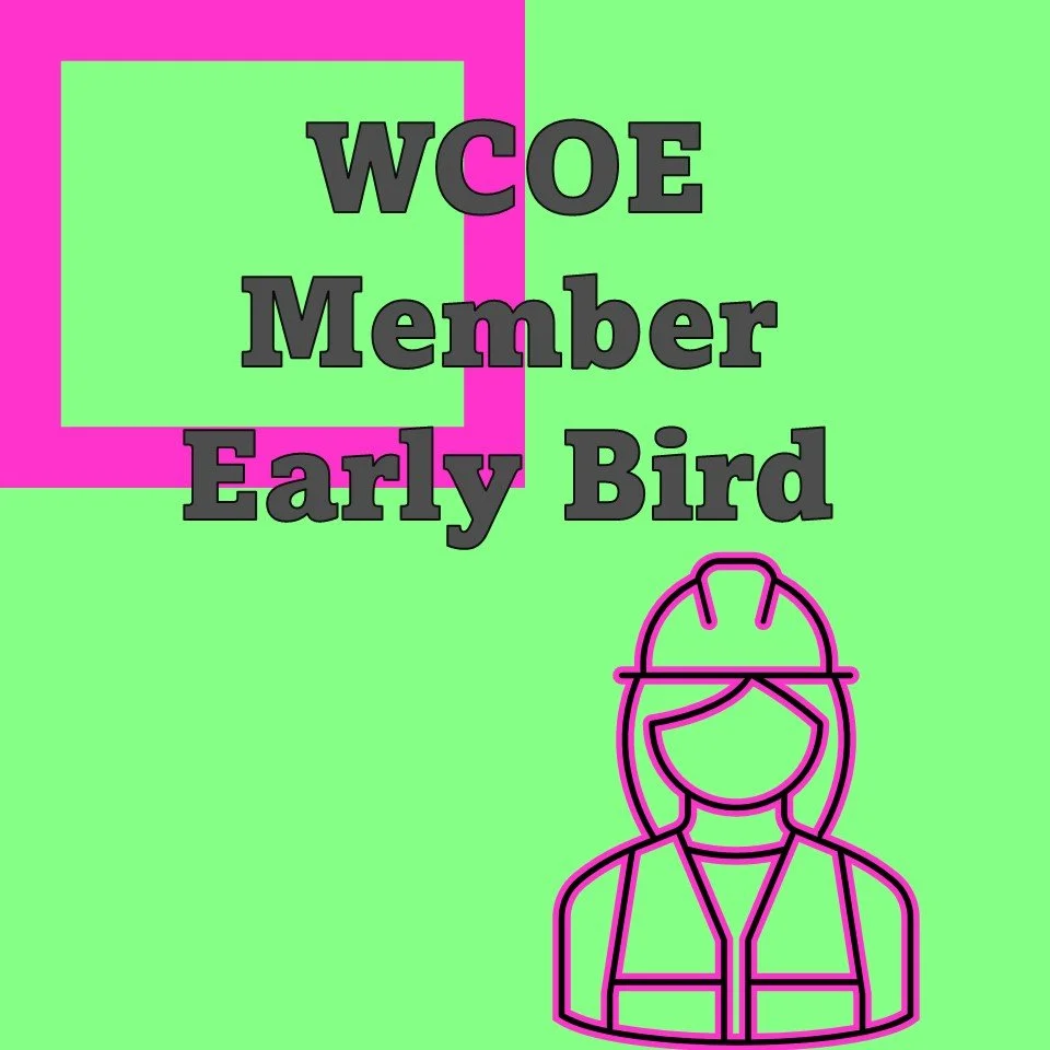 WCOE Member Early Bird 2-day Ticket (Available through July 31)